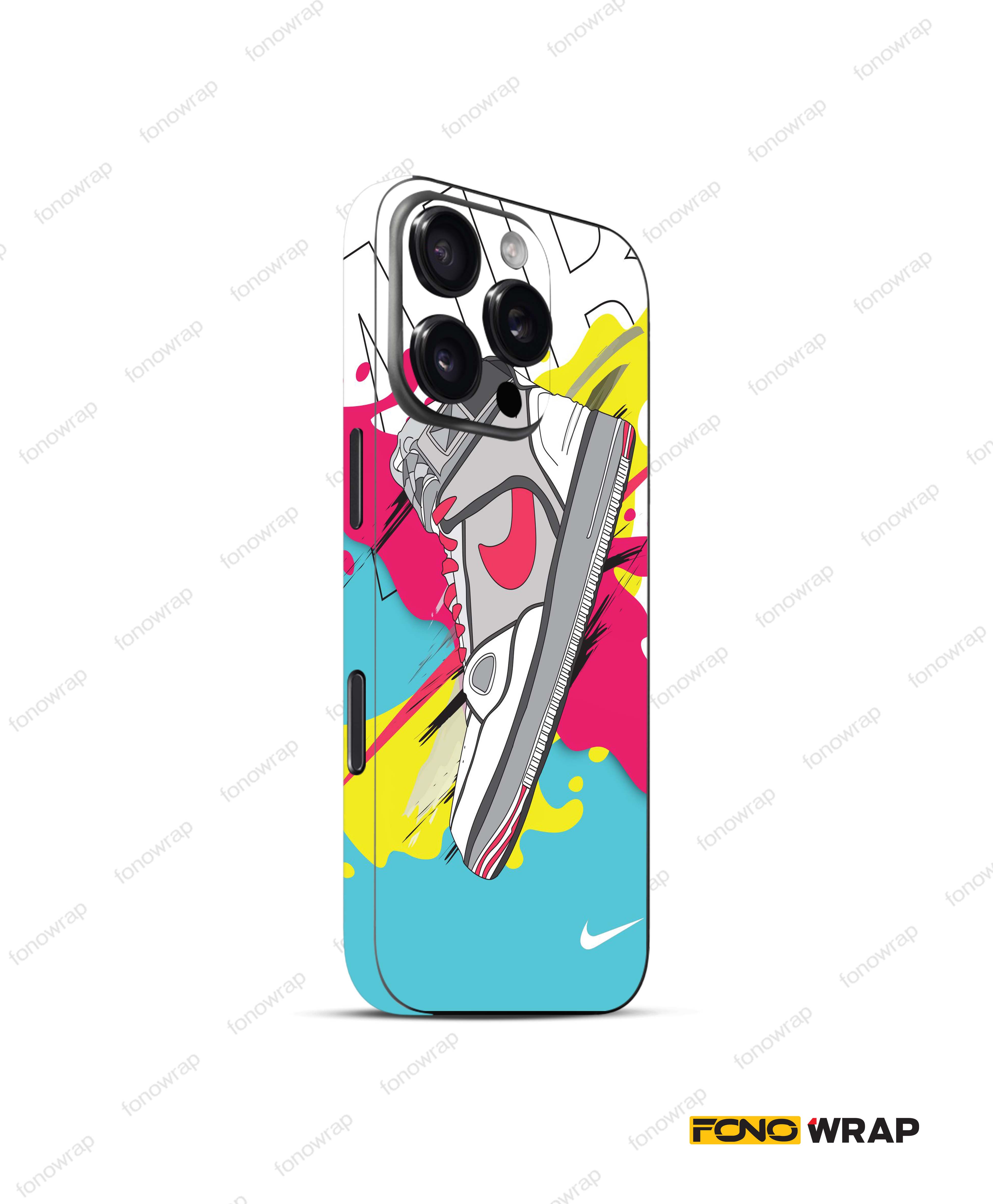 Sneakers Air 3D Embossed Mobile Skin