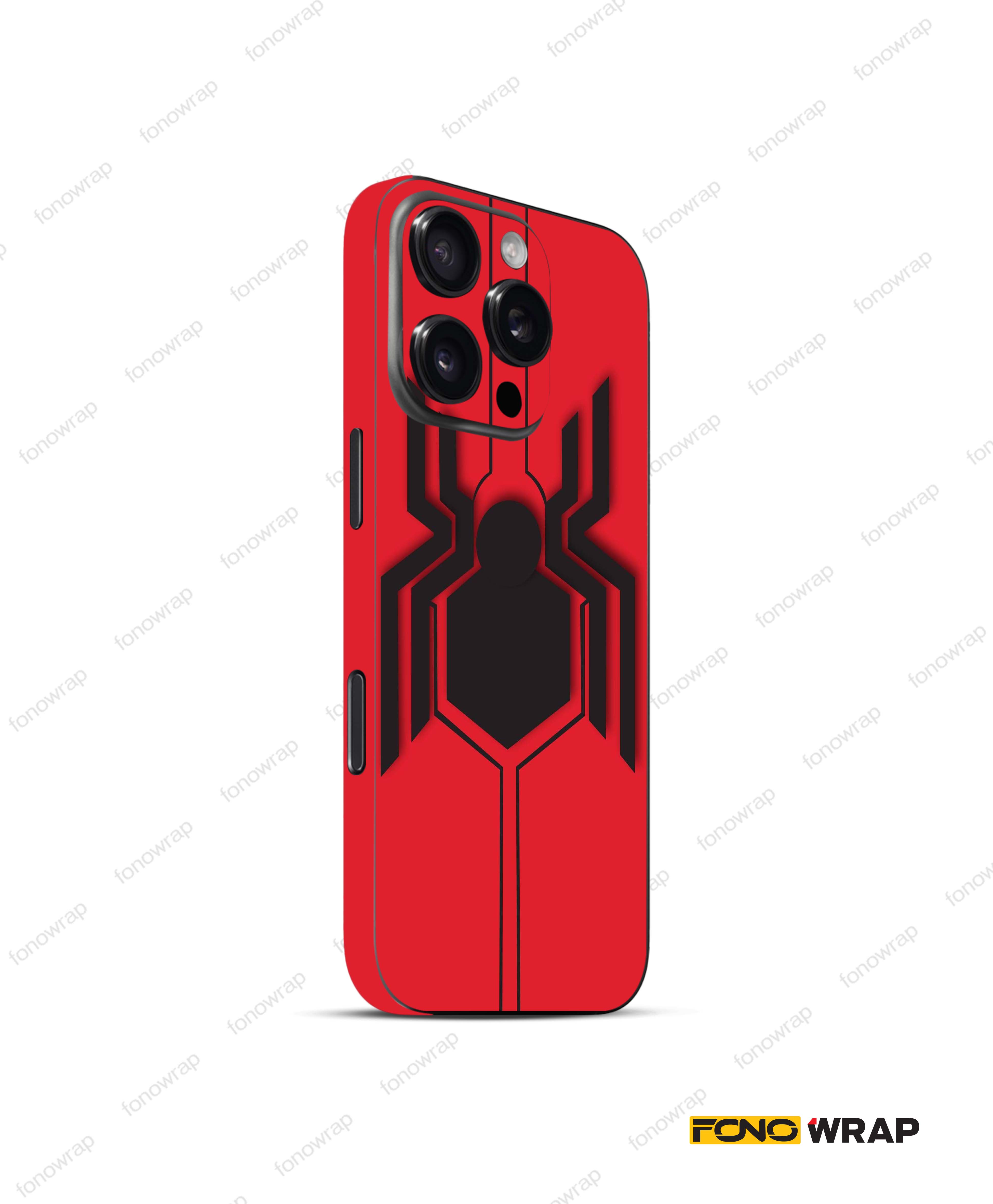 Spider Hype 3D Embossed Mobile Skin