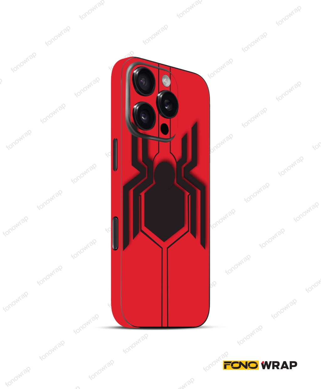 Spider Hype Embossed Mobile Skin