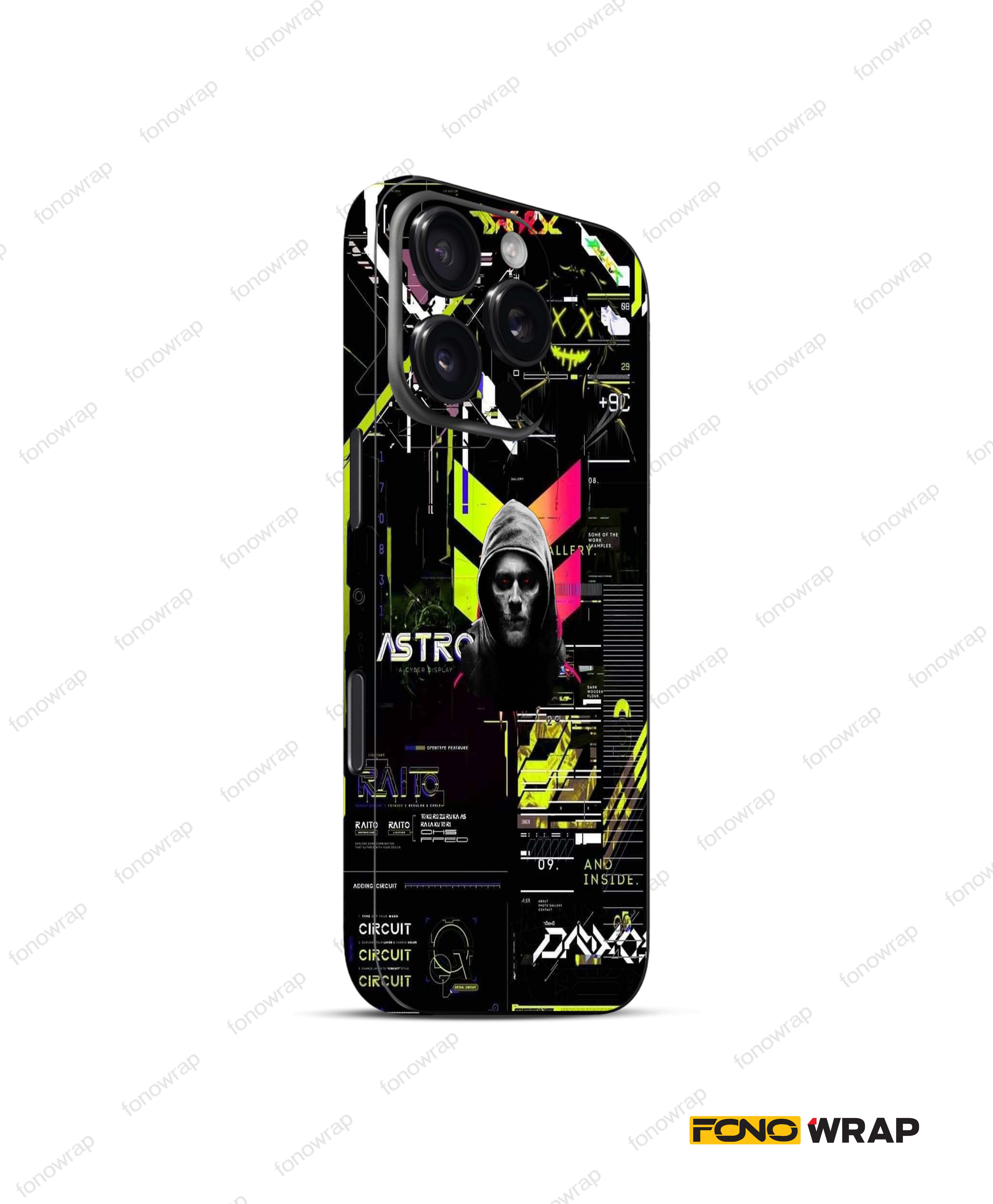 Midnight Matrix Matte Mobile Skin