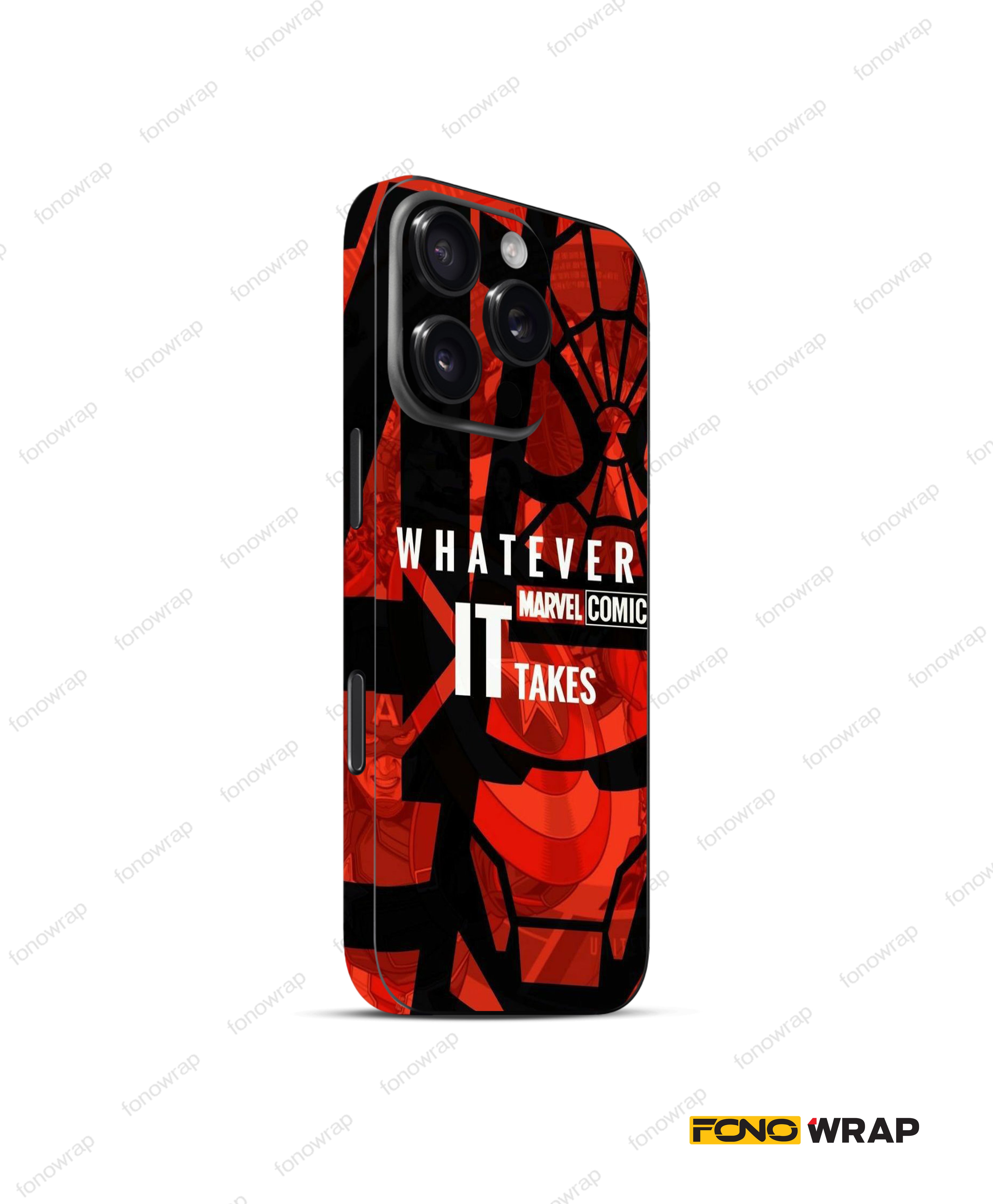 Iron Avenger Matte Mobile Skin