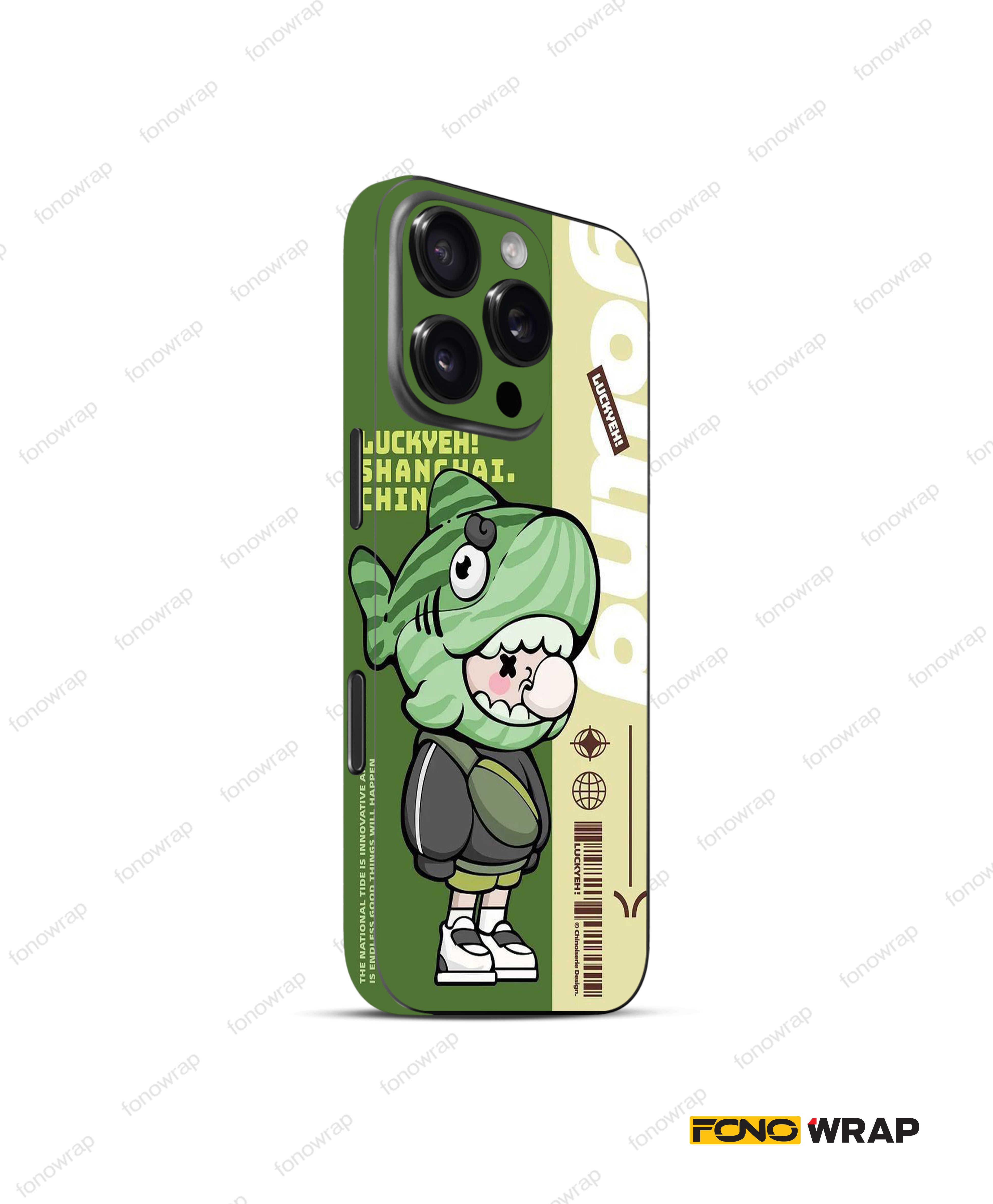 Lucky Shark Matte Mobile Skin