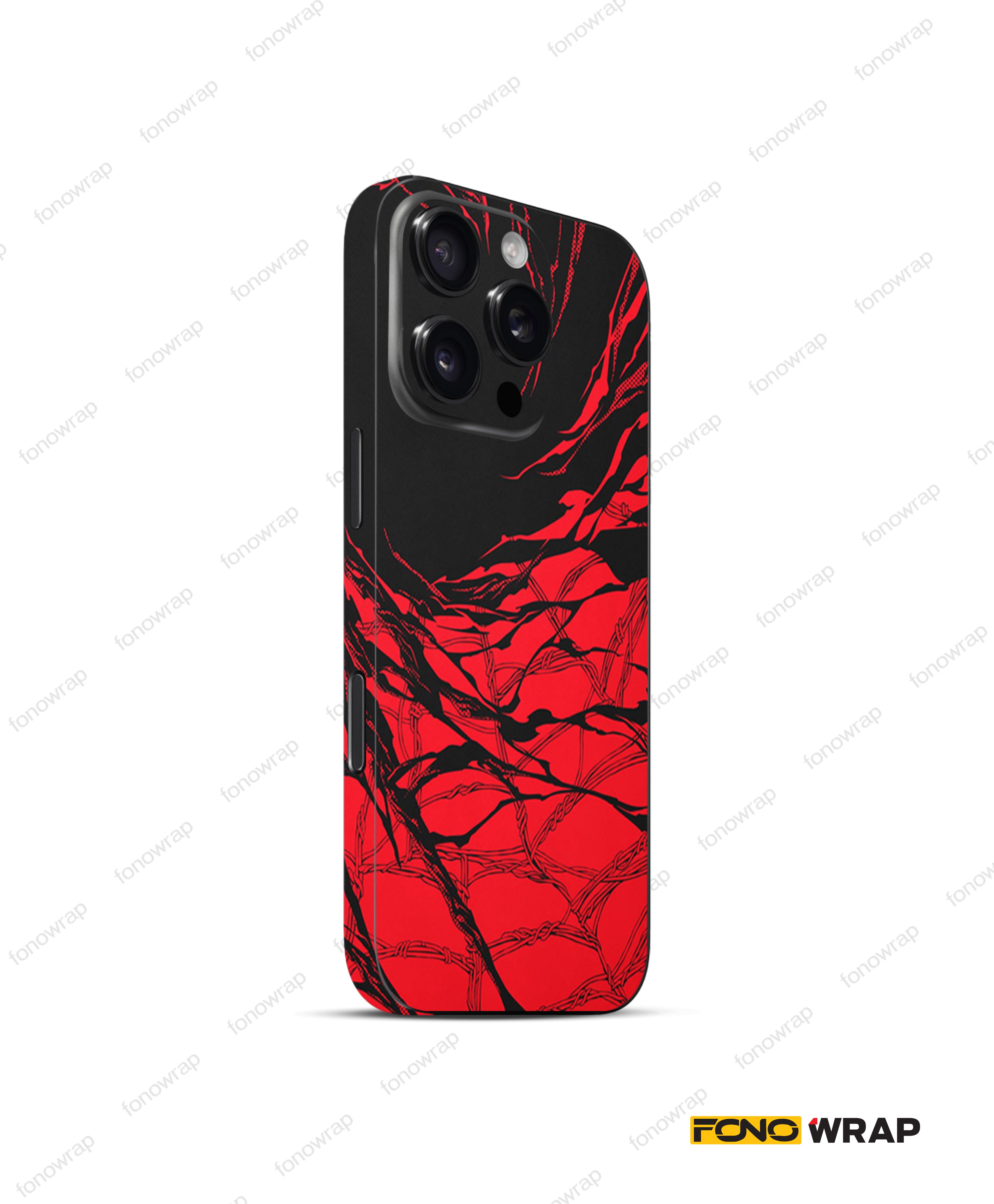 Carnage Red Matte Mobile Skin
