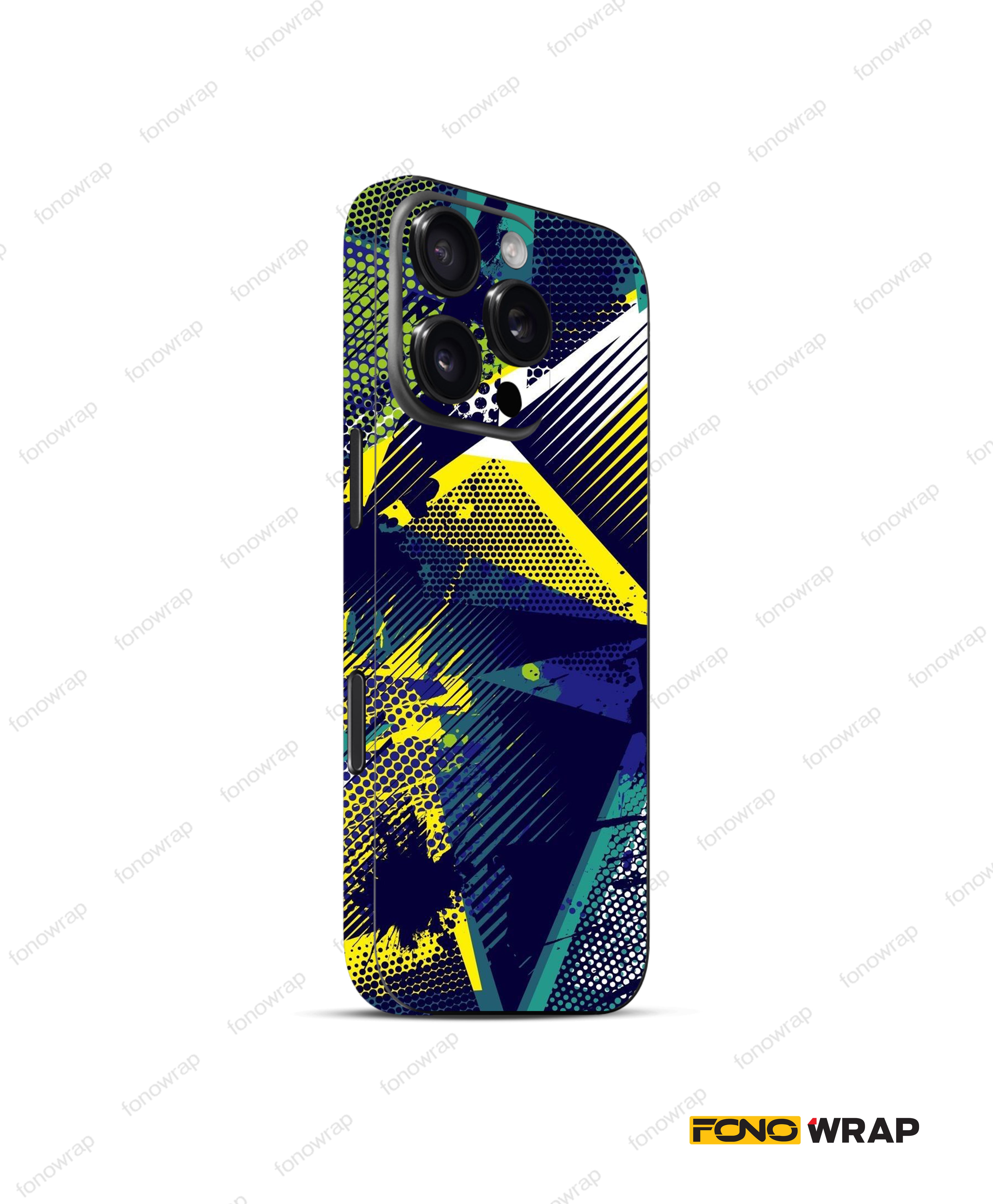 Hipster Pattern Matte Mobile Skin