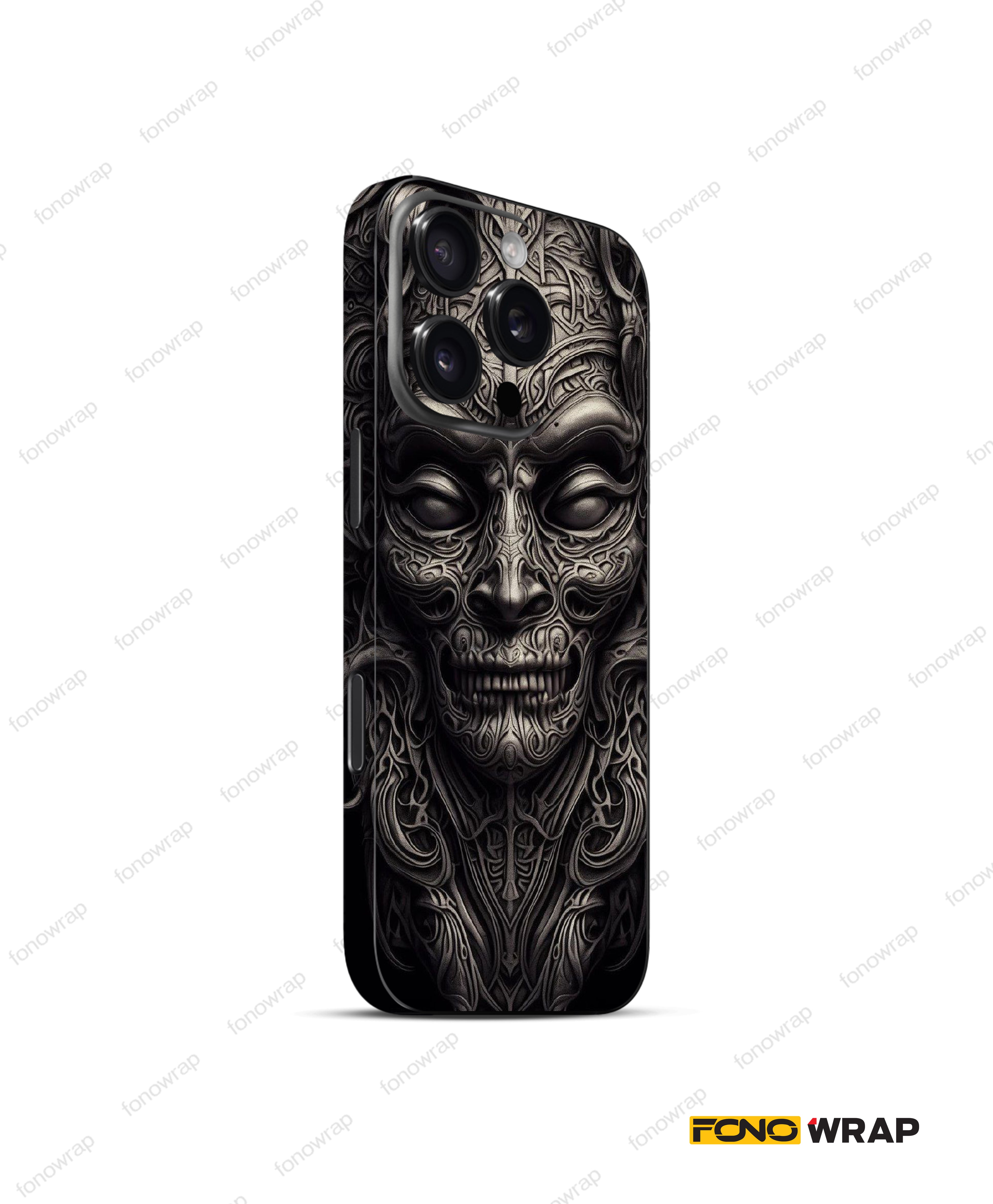 Dark Gothic Matte Mobile Skin
