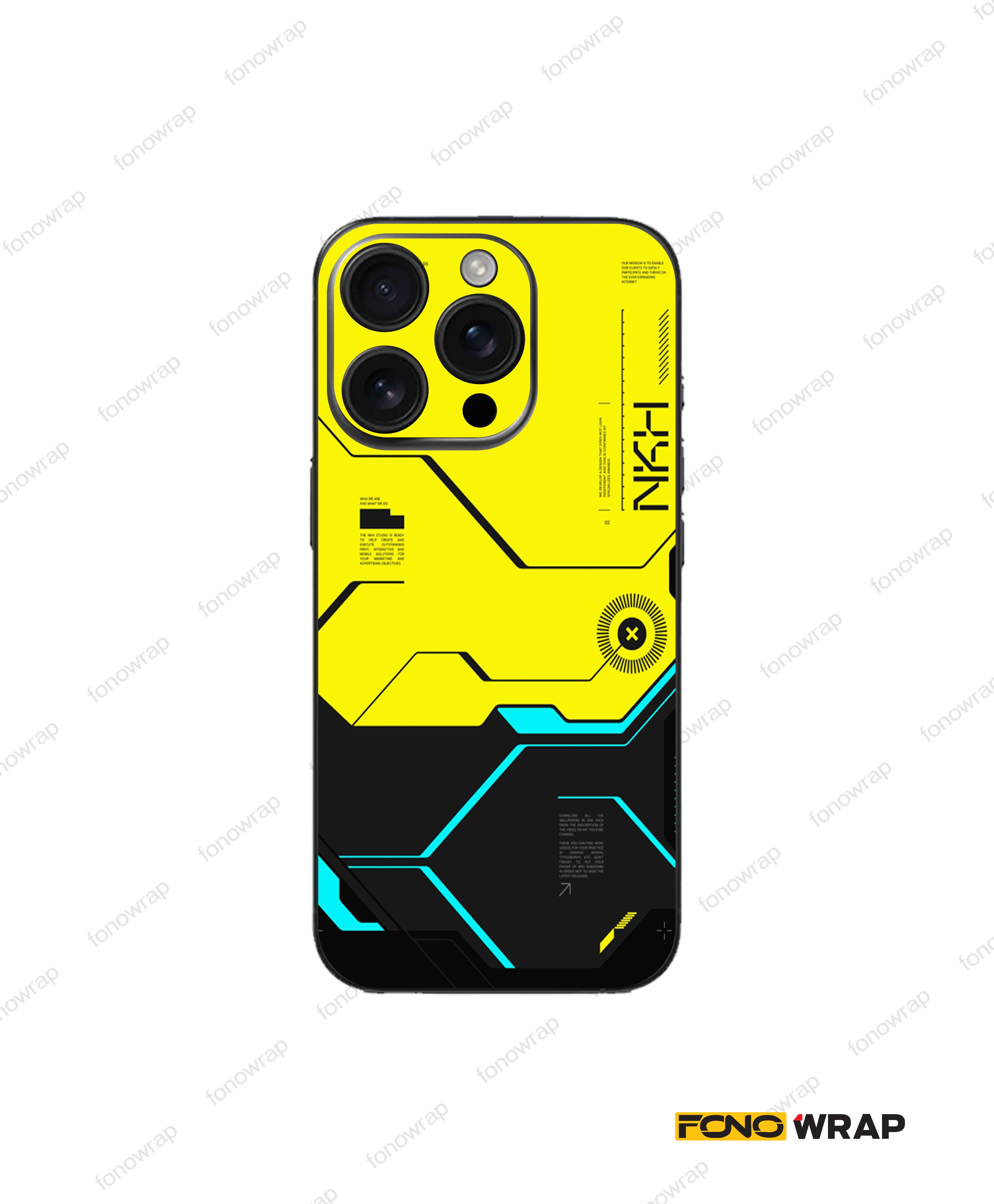 Cyberpunk V1 3D Embossed Mobile Skin