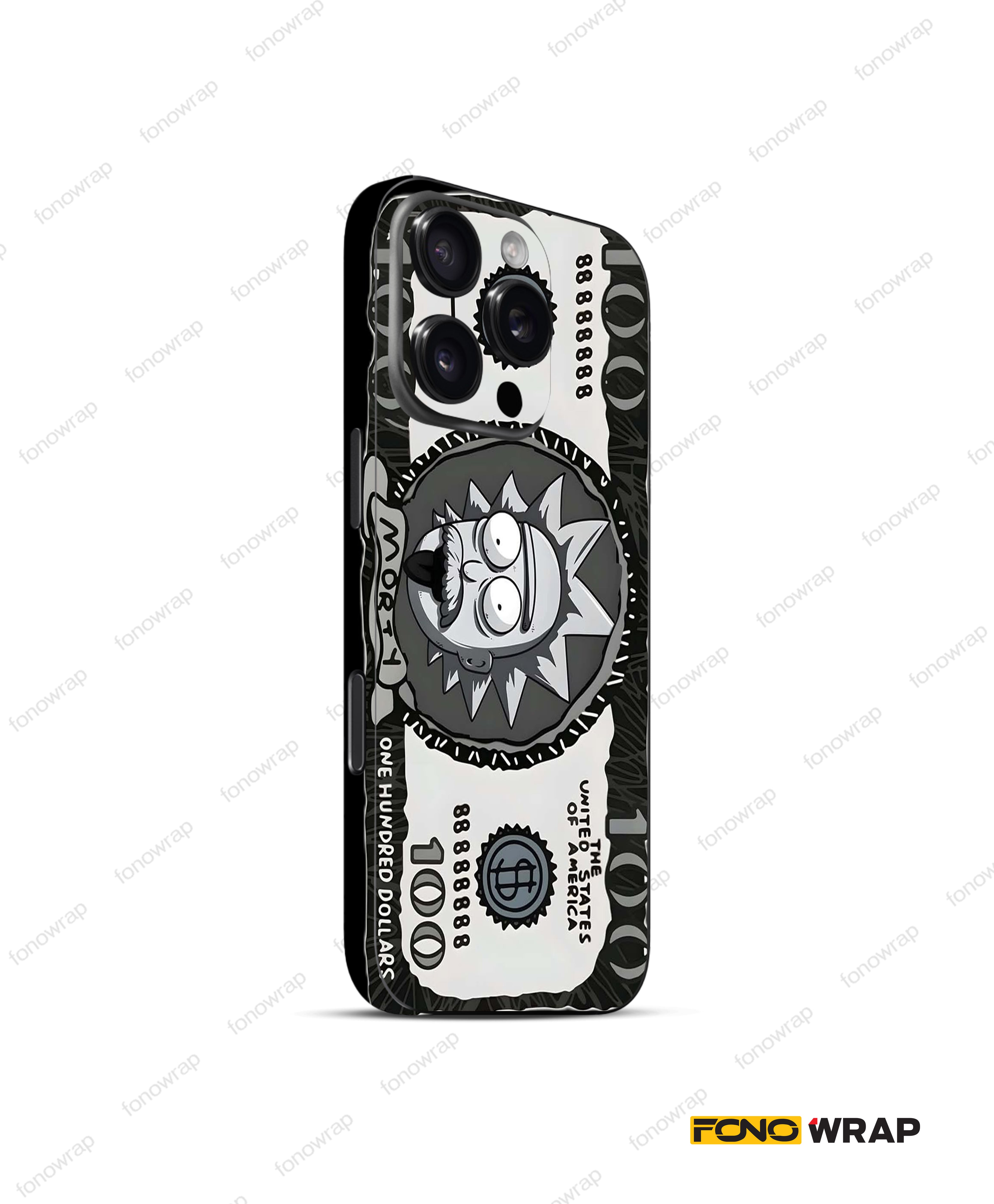 Rick and Morty Matte Mobile Skin