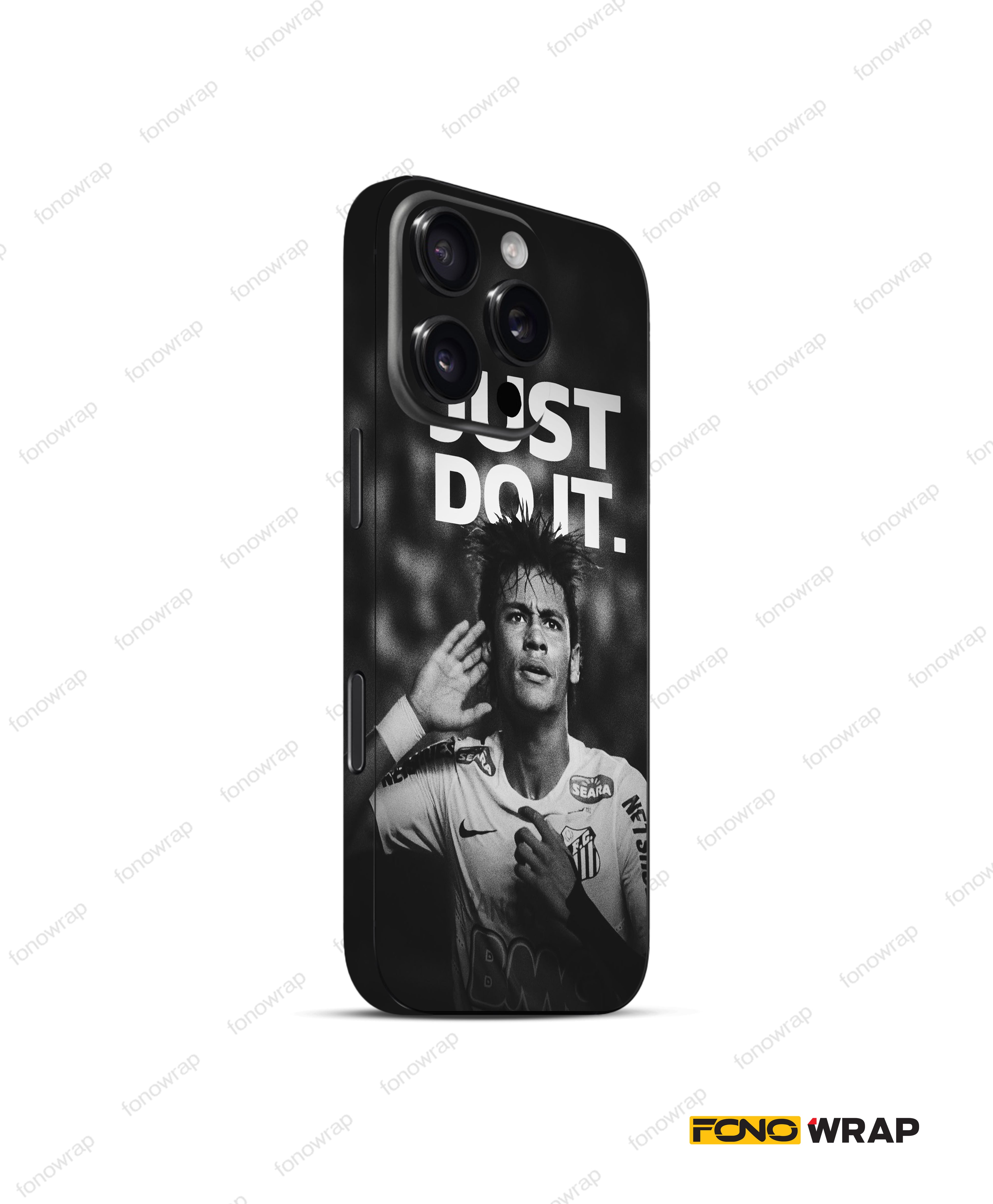 Neymar Blackish Matte Mobile Skin
