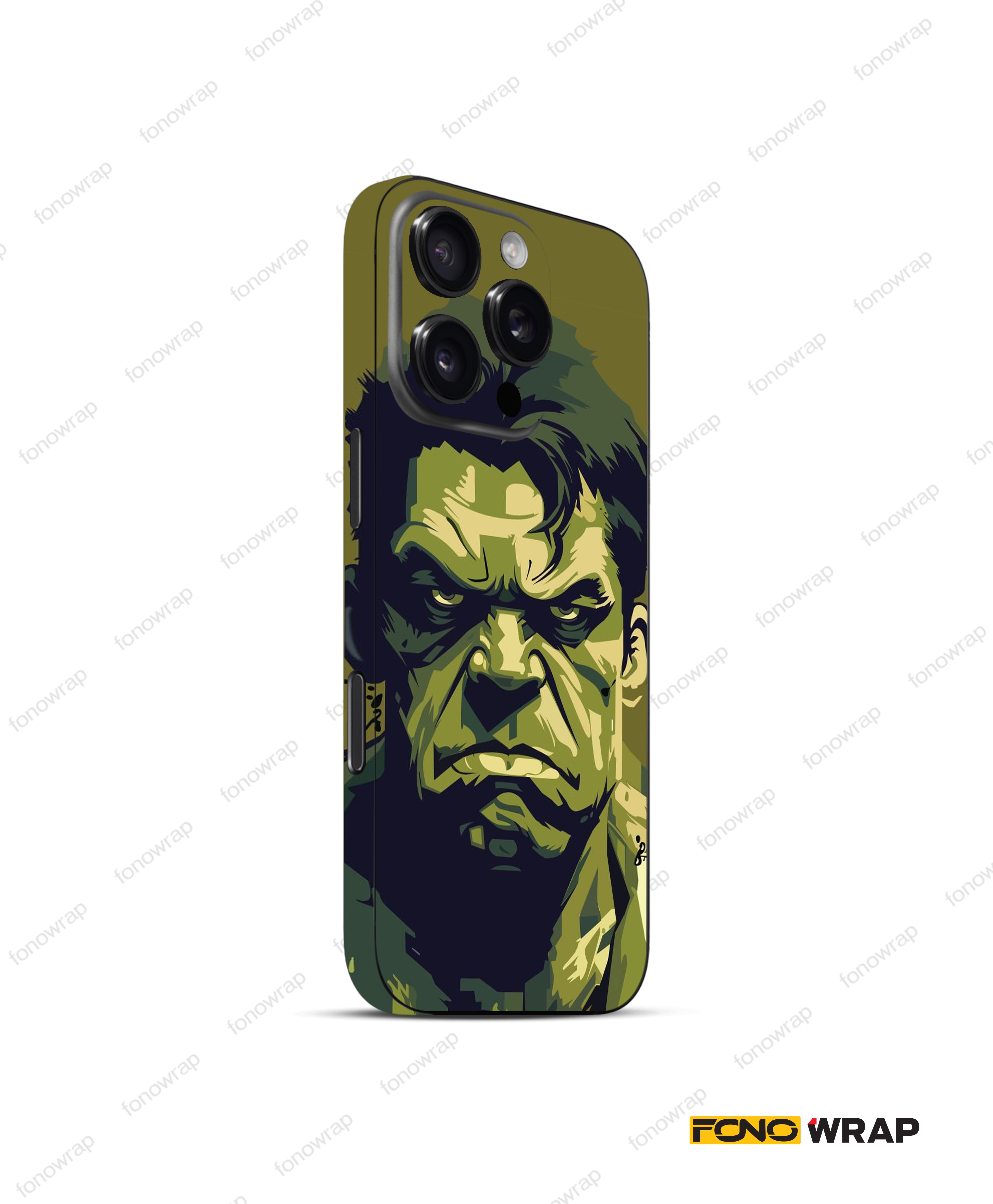 Comic Hulk Matte Mobile Skin