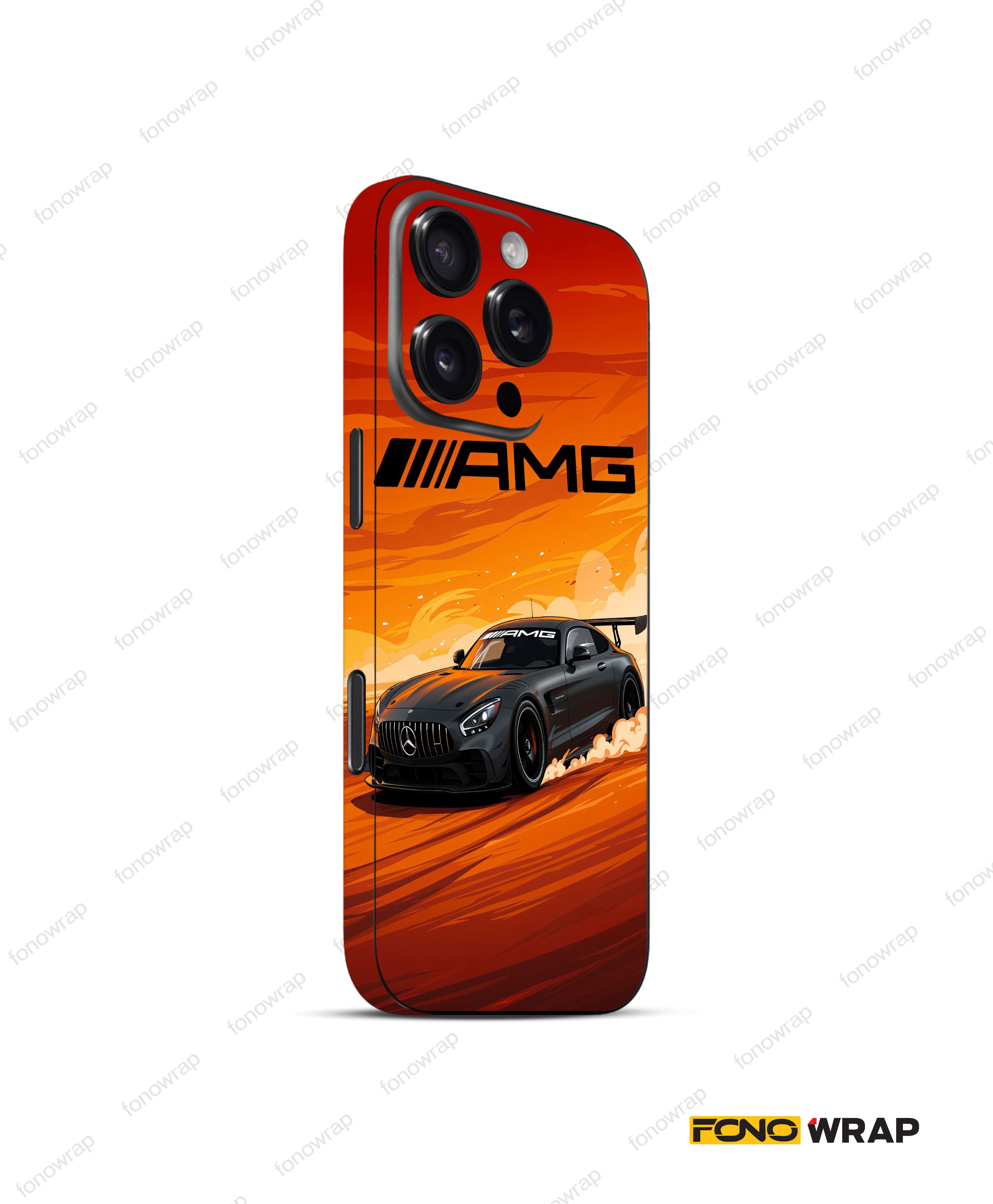 AMG 3D Embossed Mobile Skin