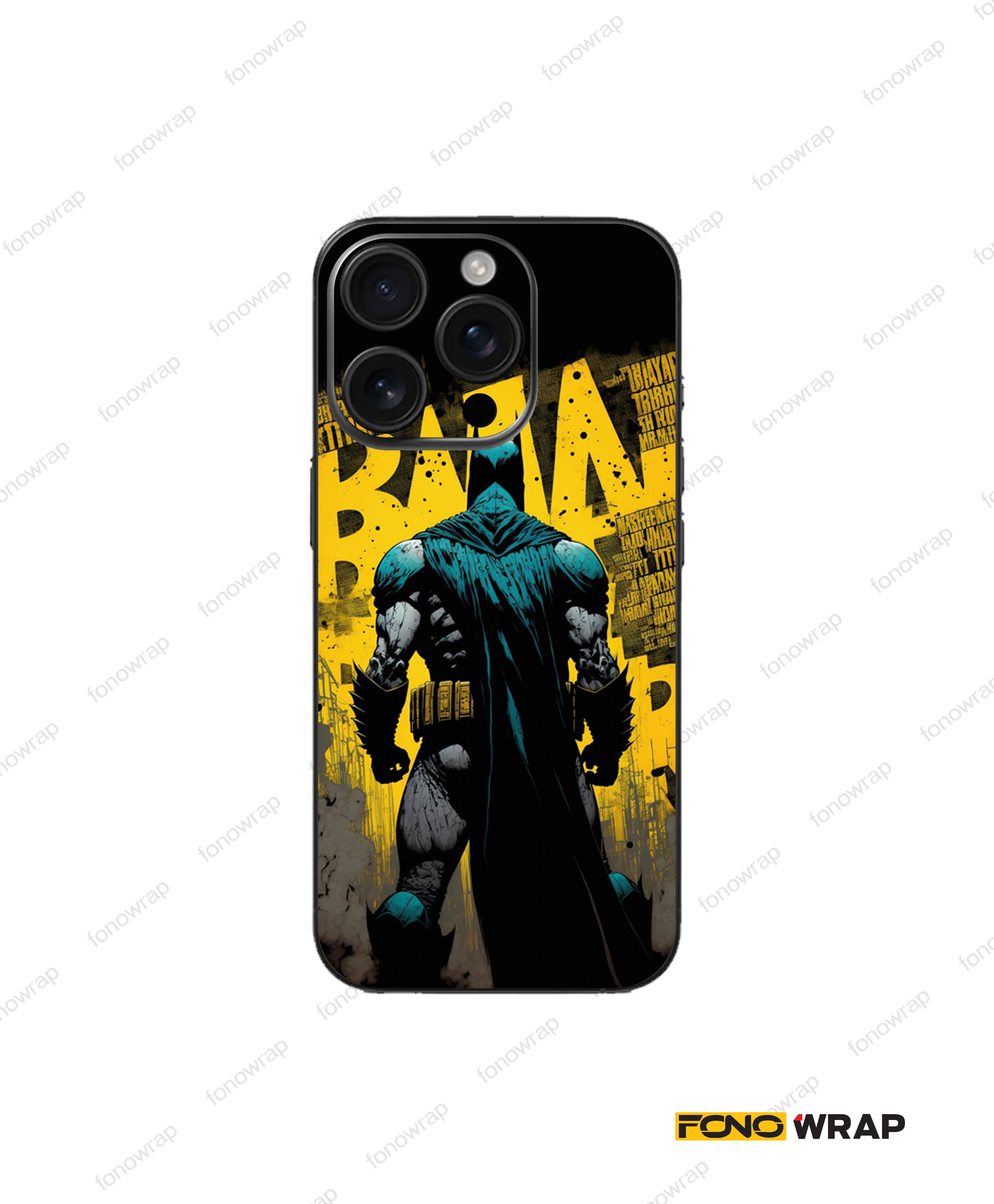 Midnight Metropolis 3D Embossed Mobile Skin