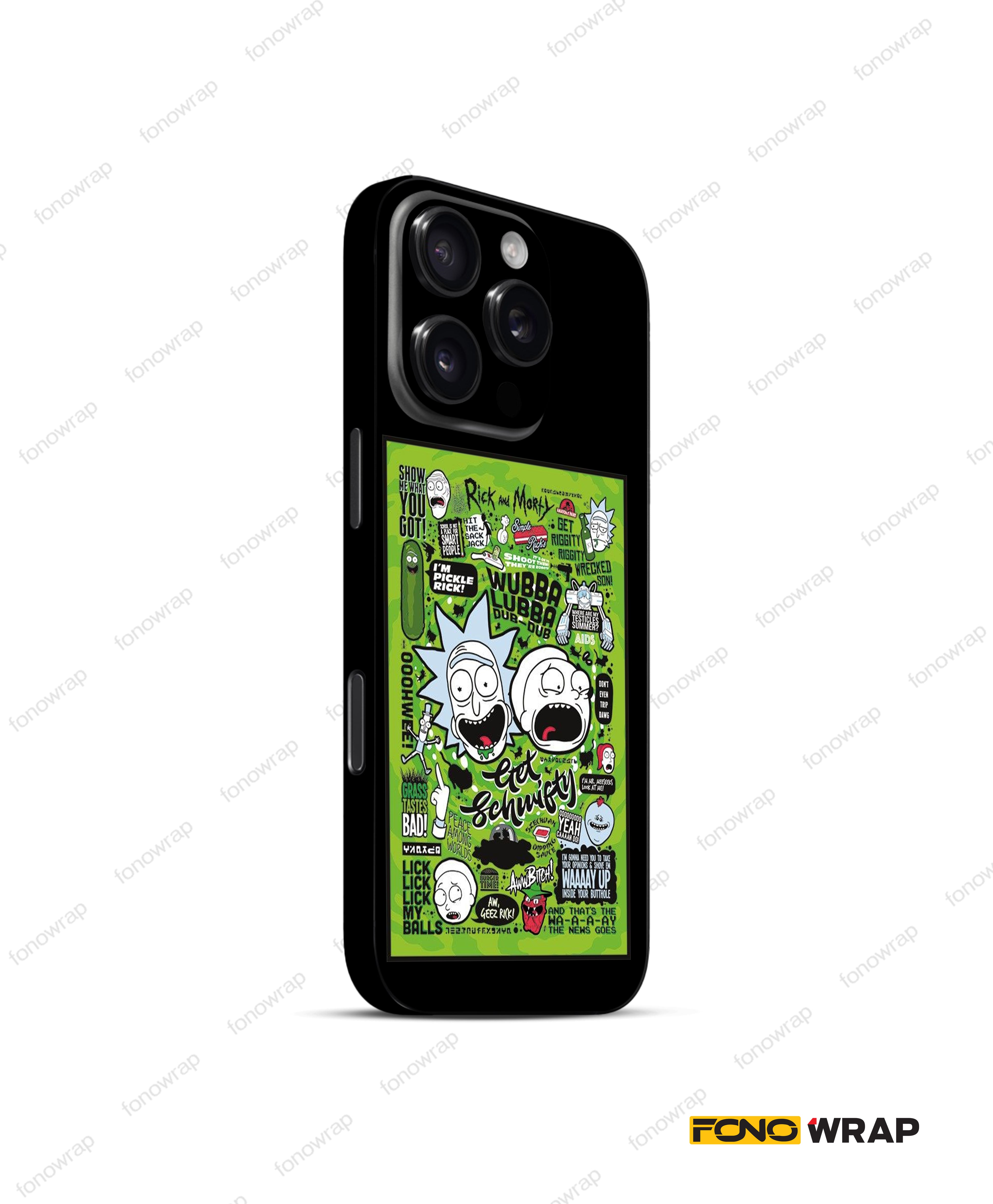 Rick & Morty Matte Mobile Skin