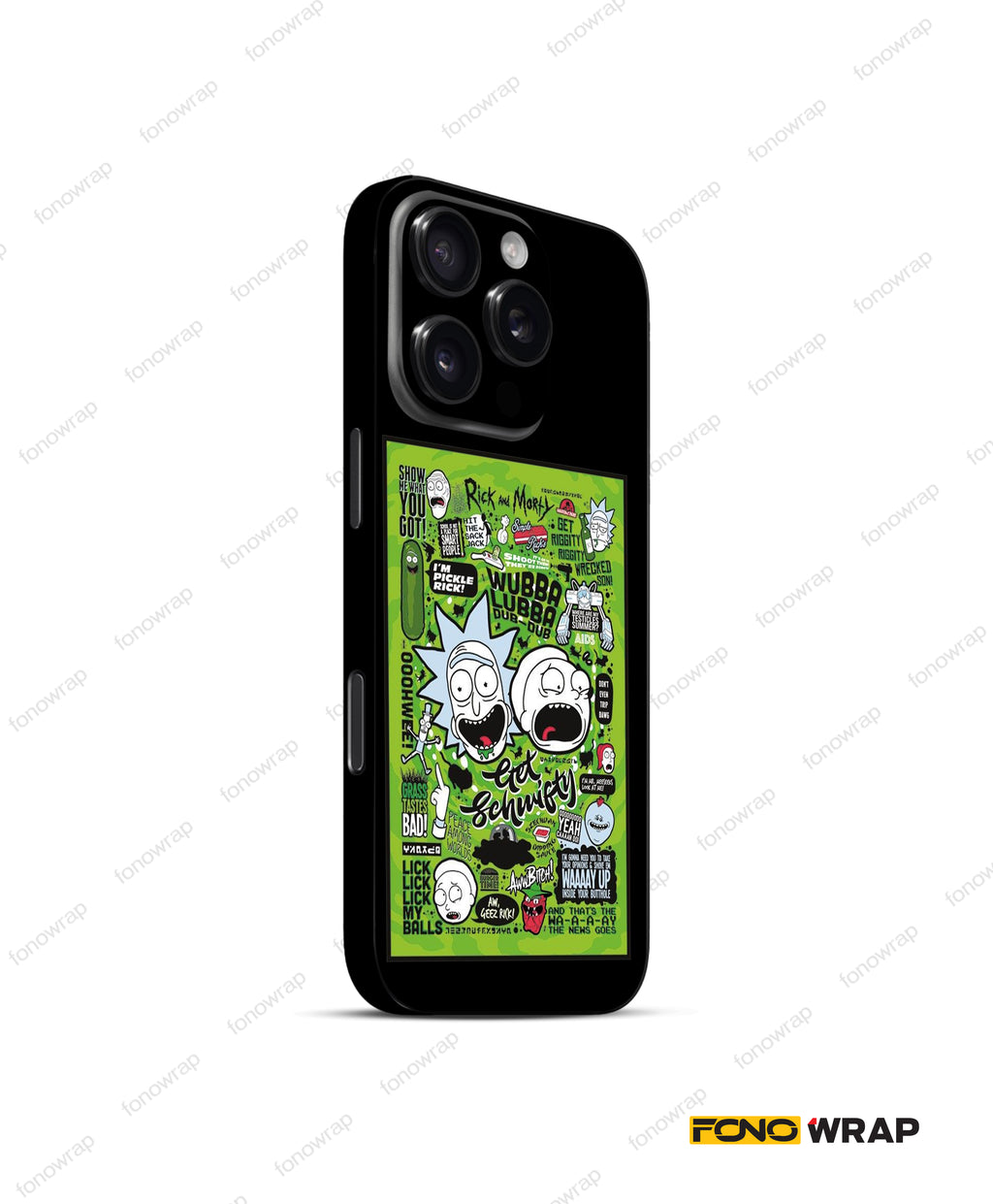 Rick & Morty Matte Mobile Skin