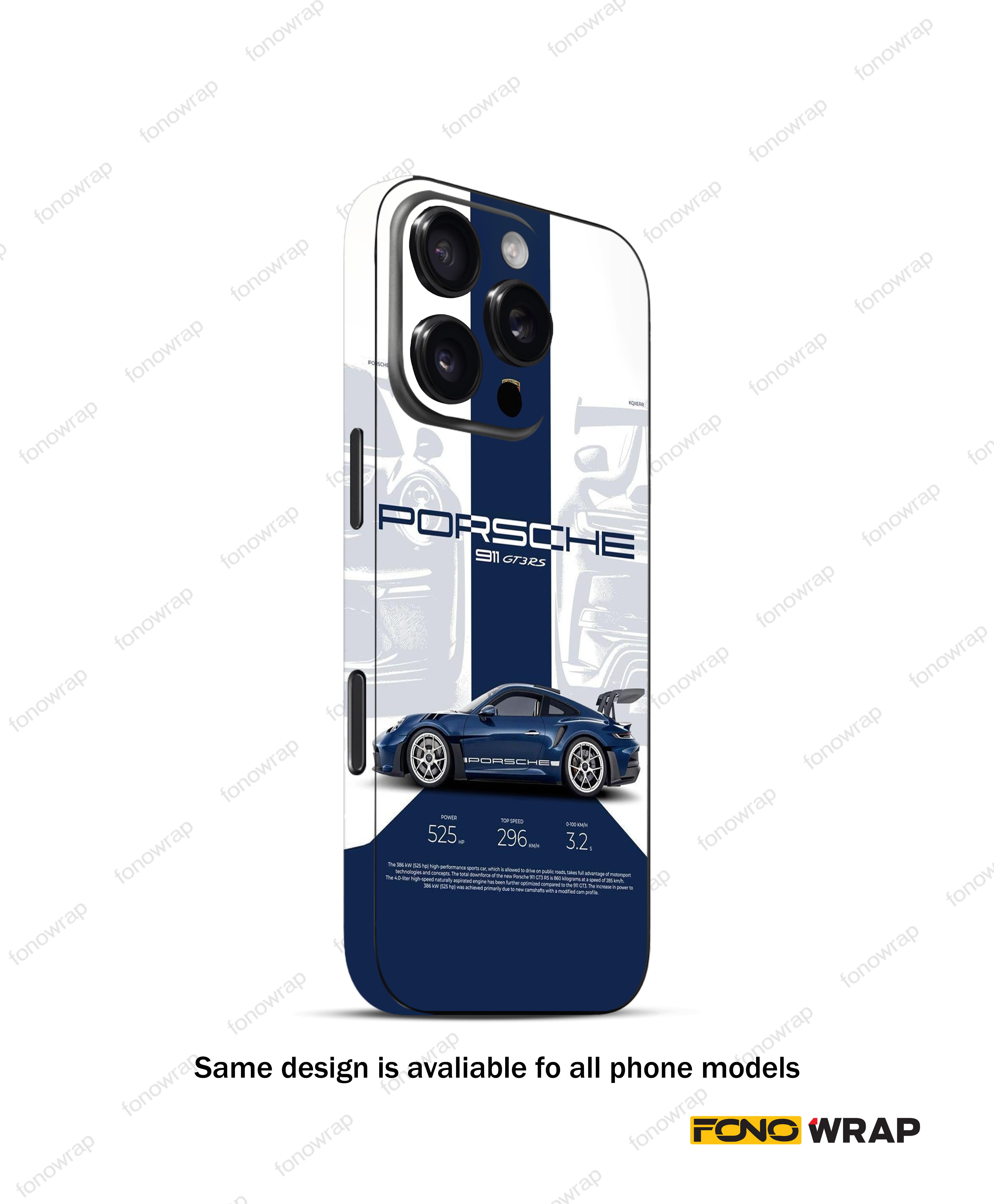 911 GT3 RS Matte Mobile Skin