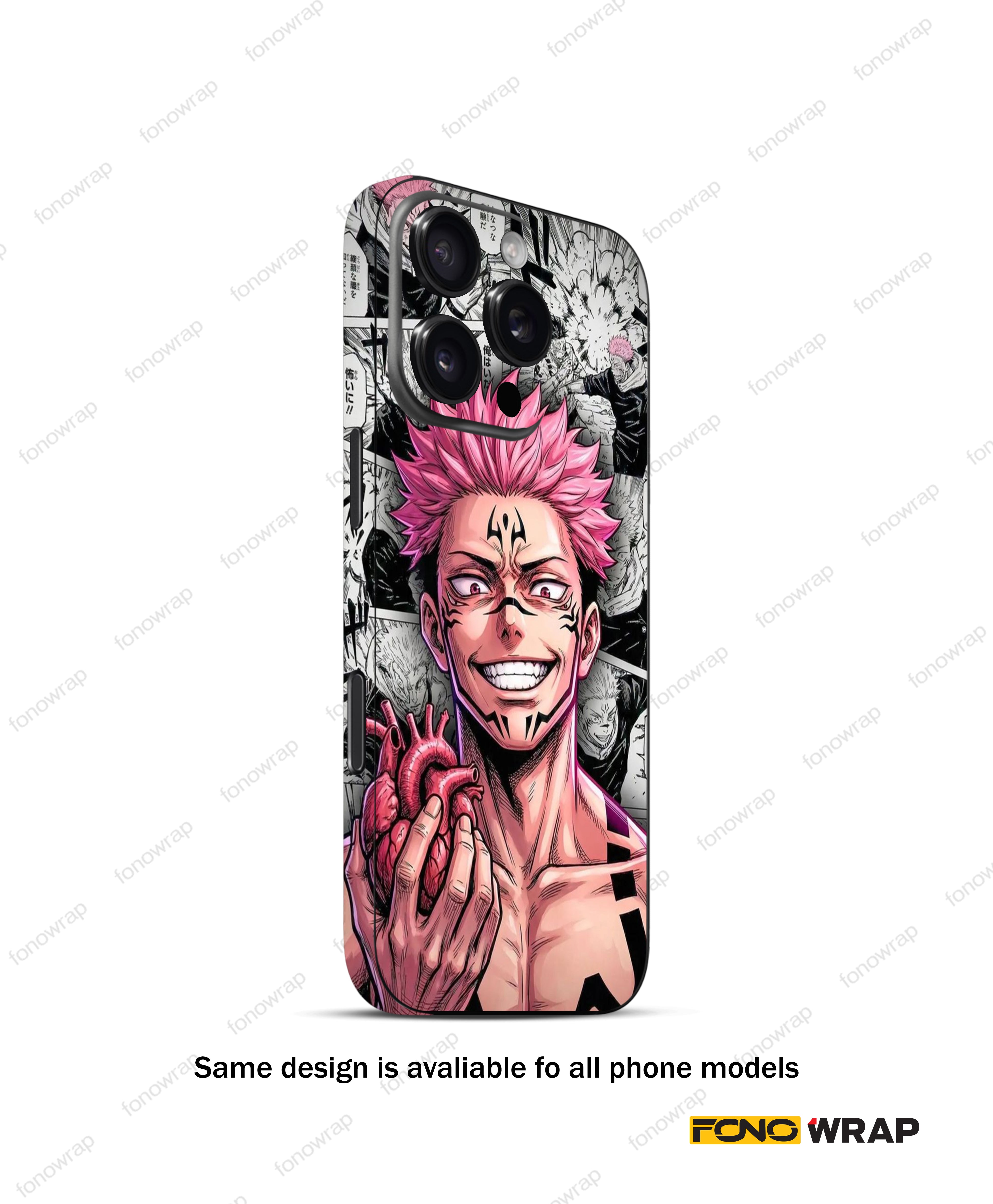 Sukuna  Matte Mobile Skin