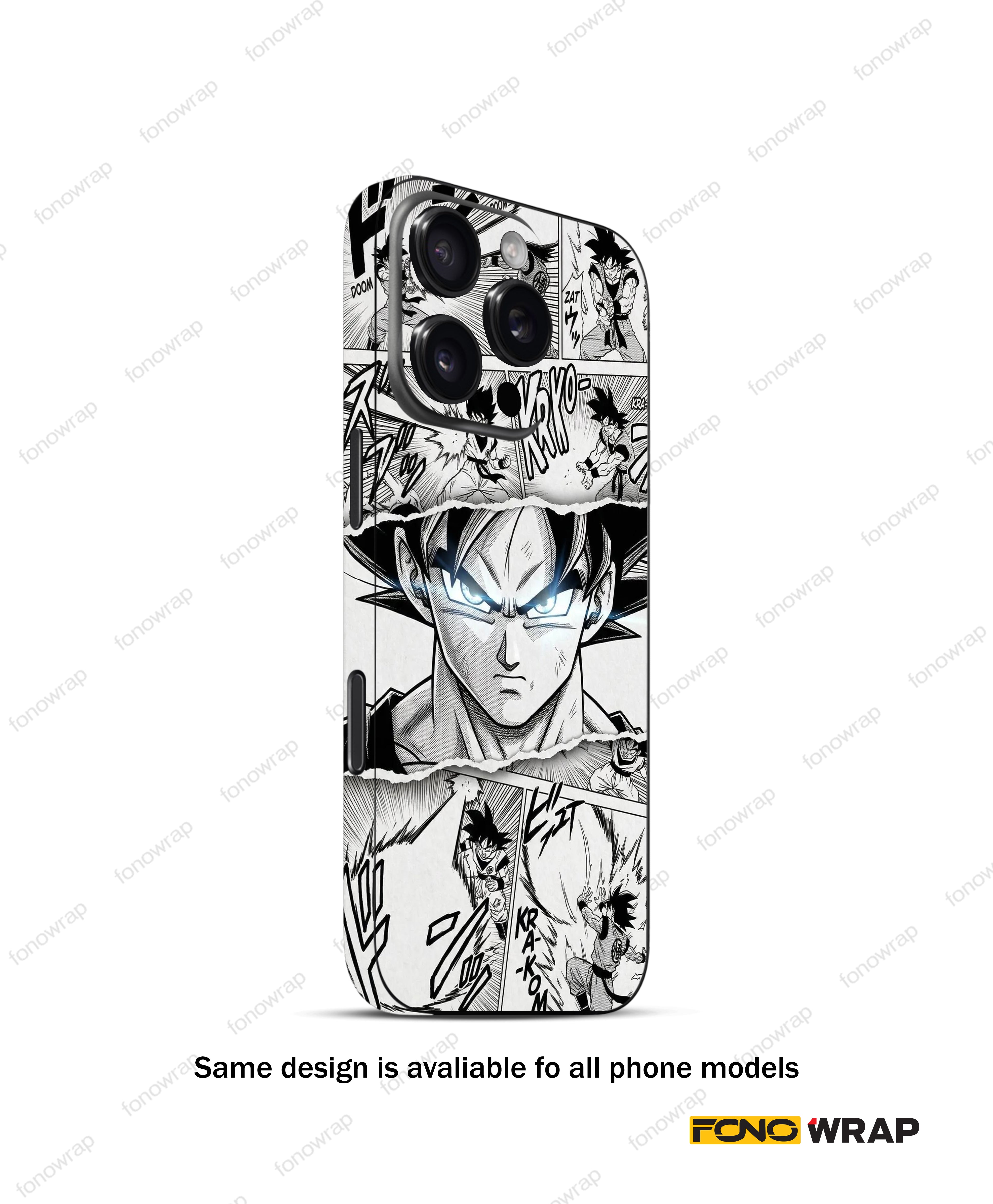 Goku Matte Mobile Skin