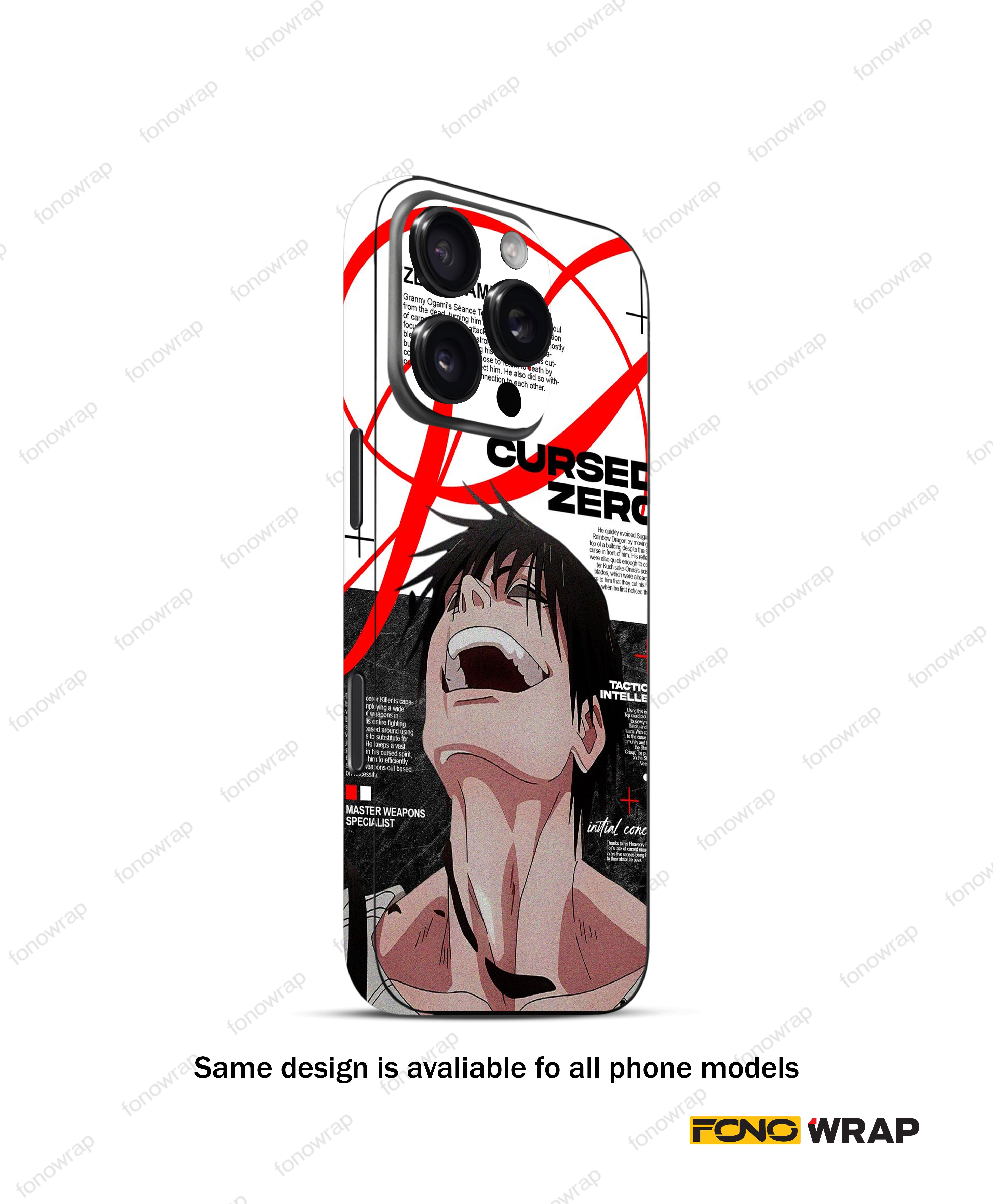 Kaisen 1 Matte Mobile Skin