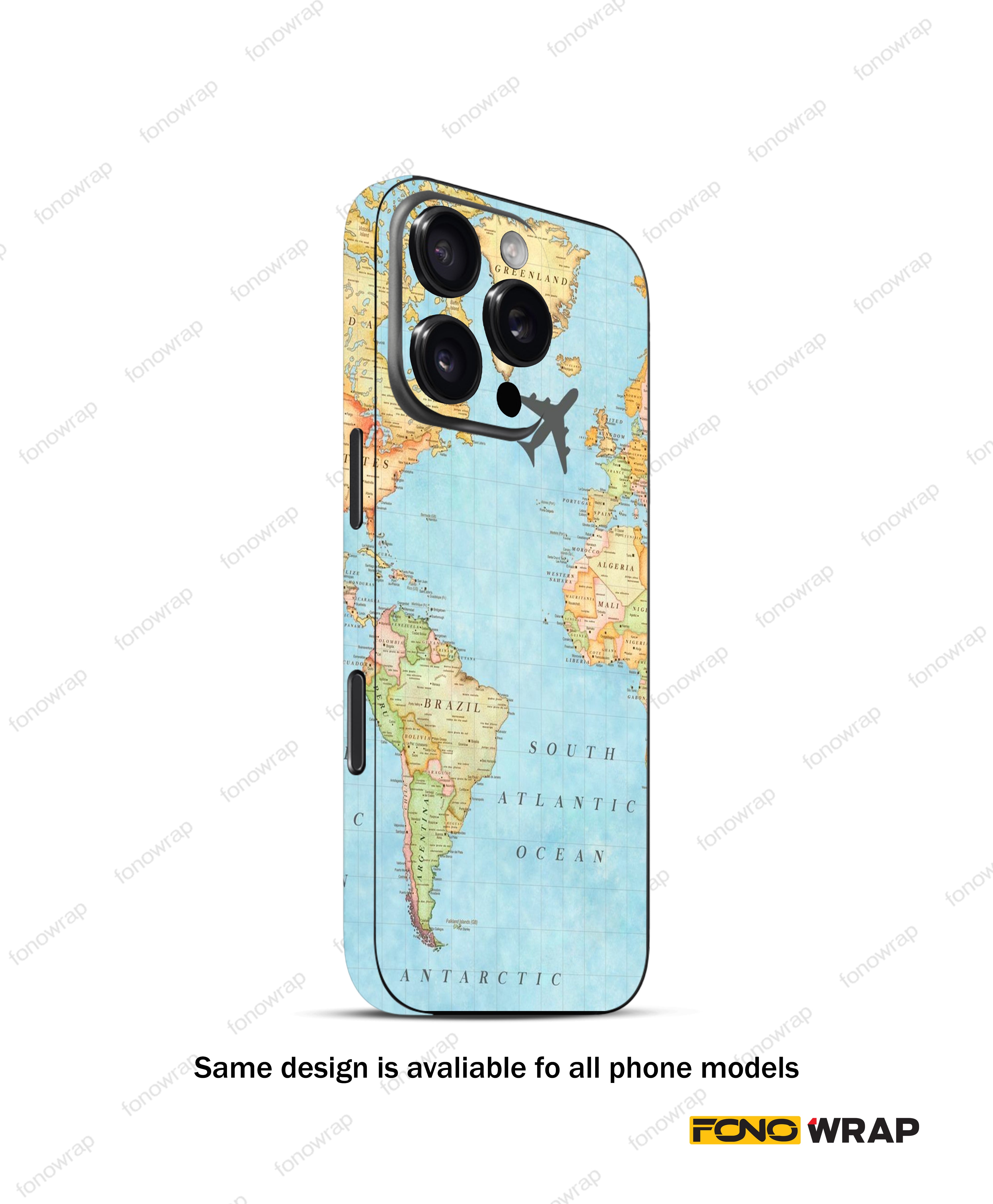 Travel Matte Mobile Skin