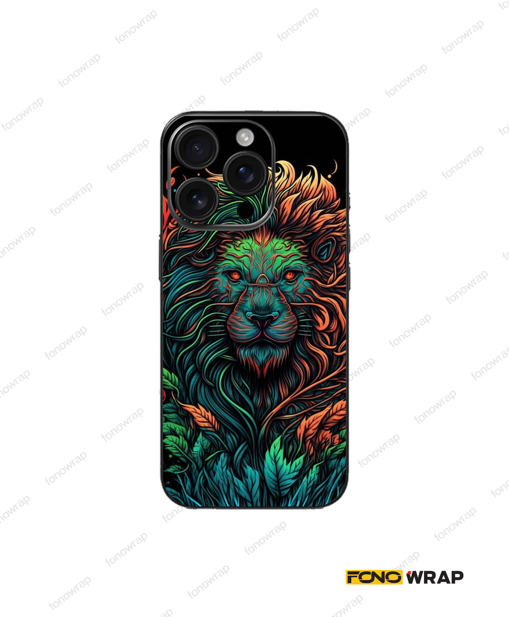 Astral Roar Embossed Mobile Skin