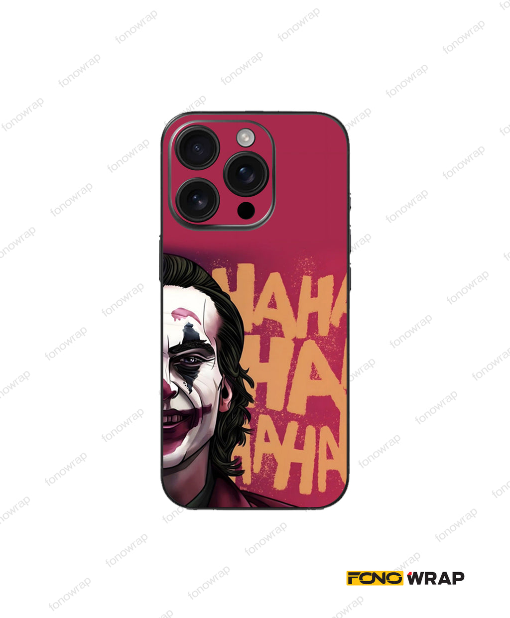 Jocker Smiling Face Embossed Mobile Skin