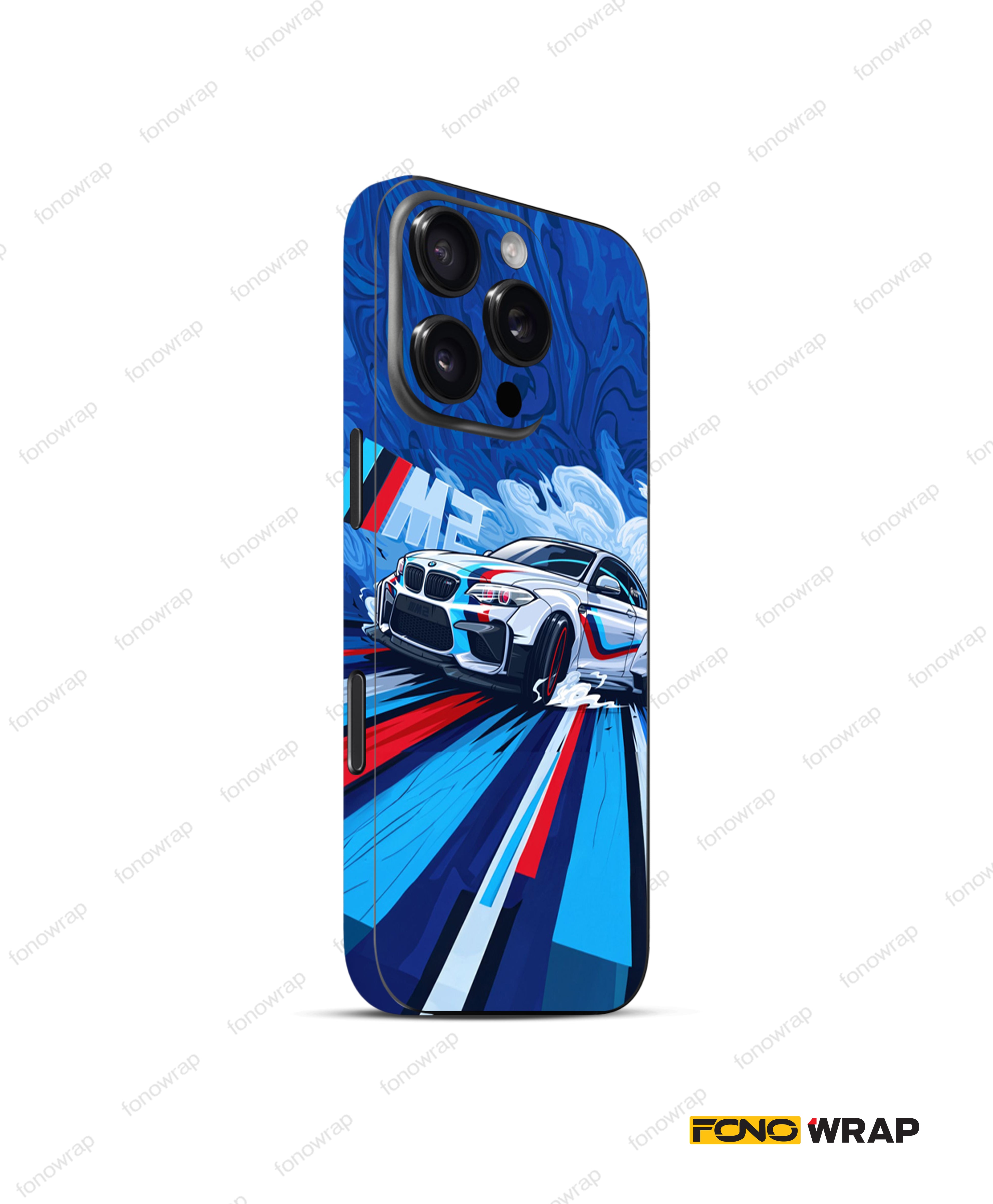 M2 Automotive 3D Embossed Mobile Skin