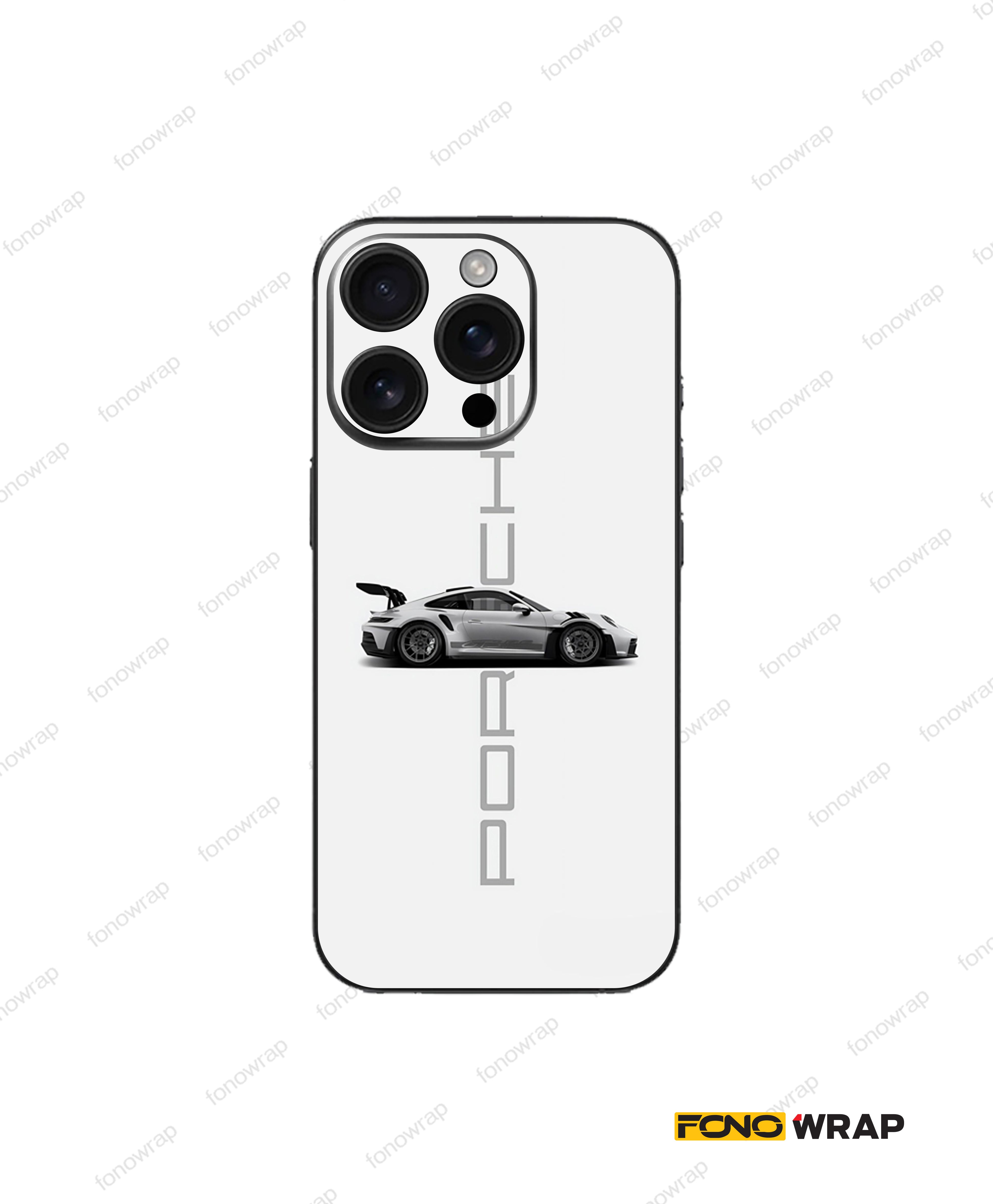 911 Automotive 3D Embossed Mobile Skin
