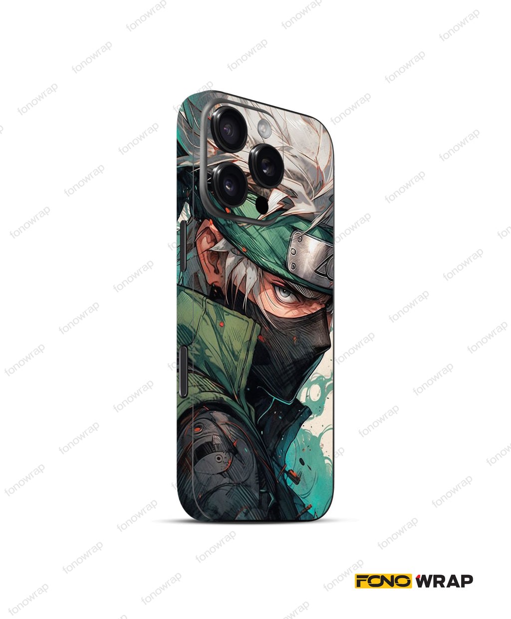 Kakashi Hatake Embossed Mobile Skin