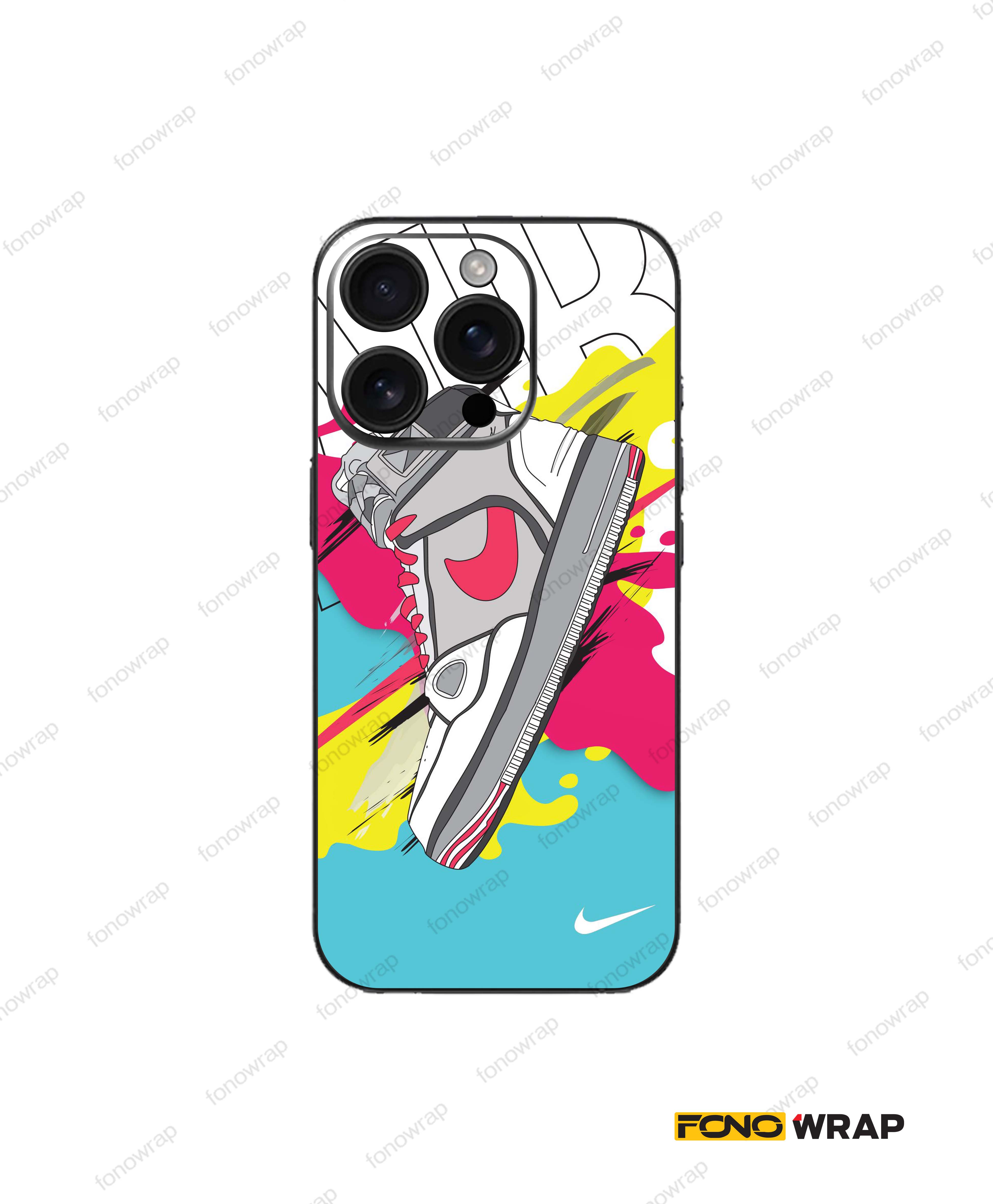 Sneakers Air 3D Embossed Mobile Skin