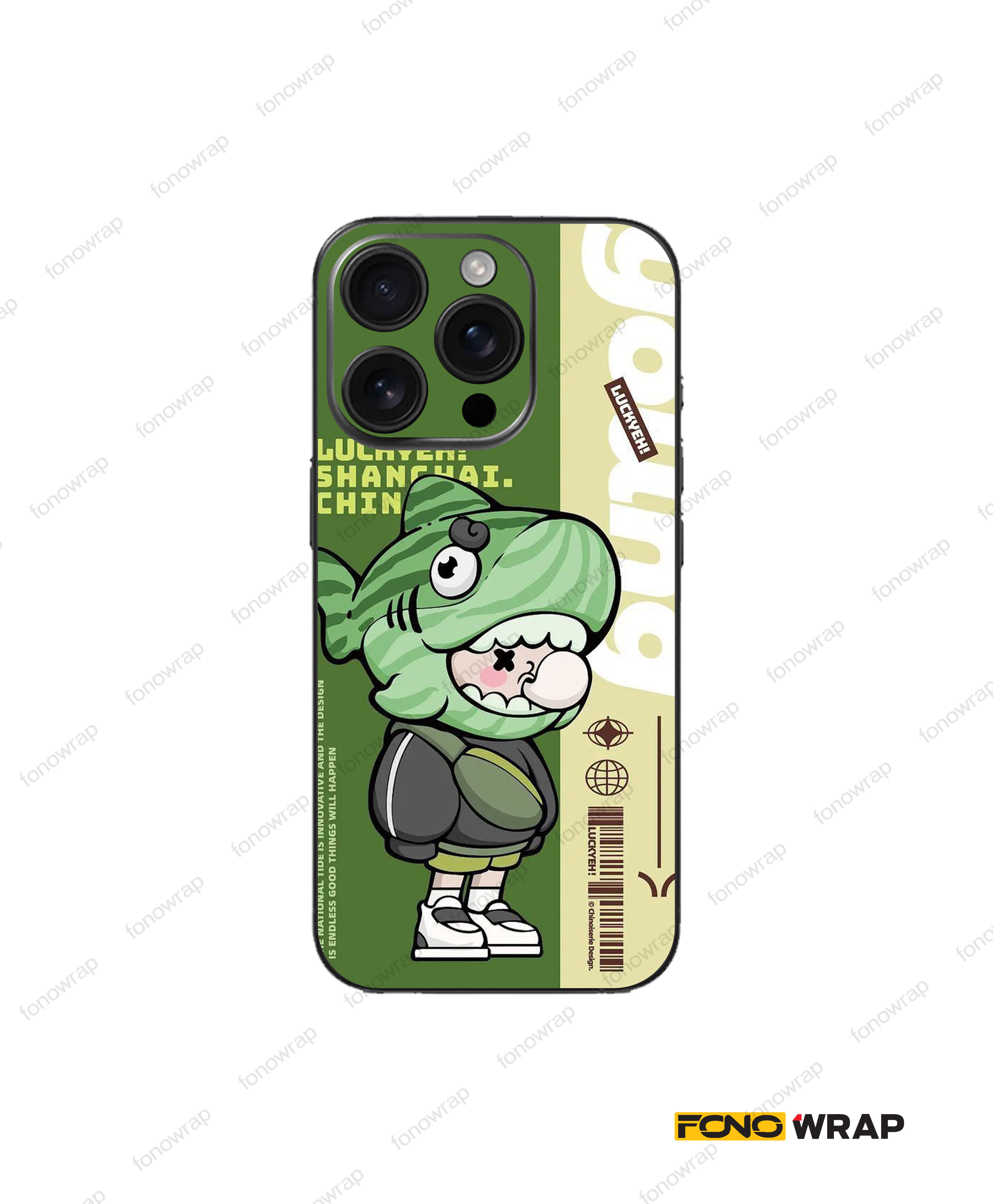 Lucky Shark Matte Mobile Skin