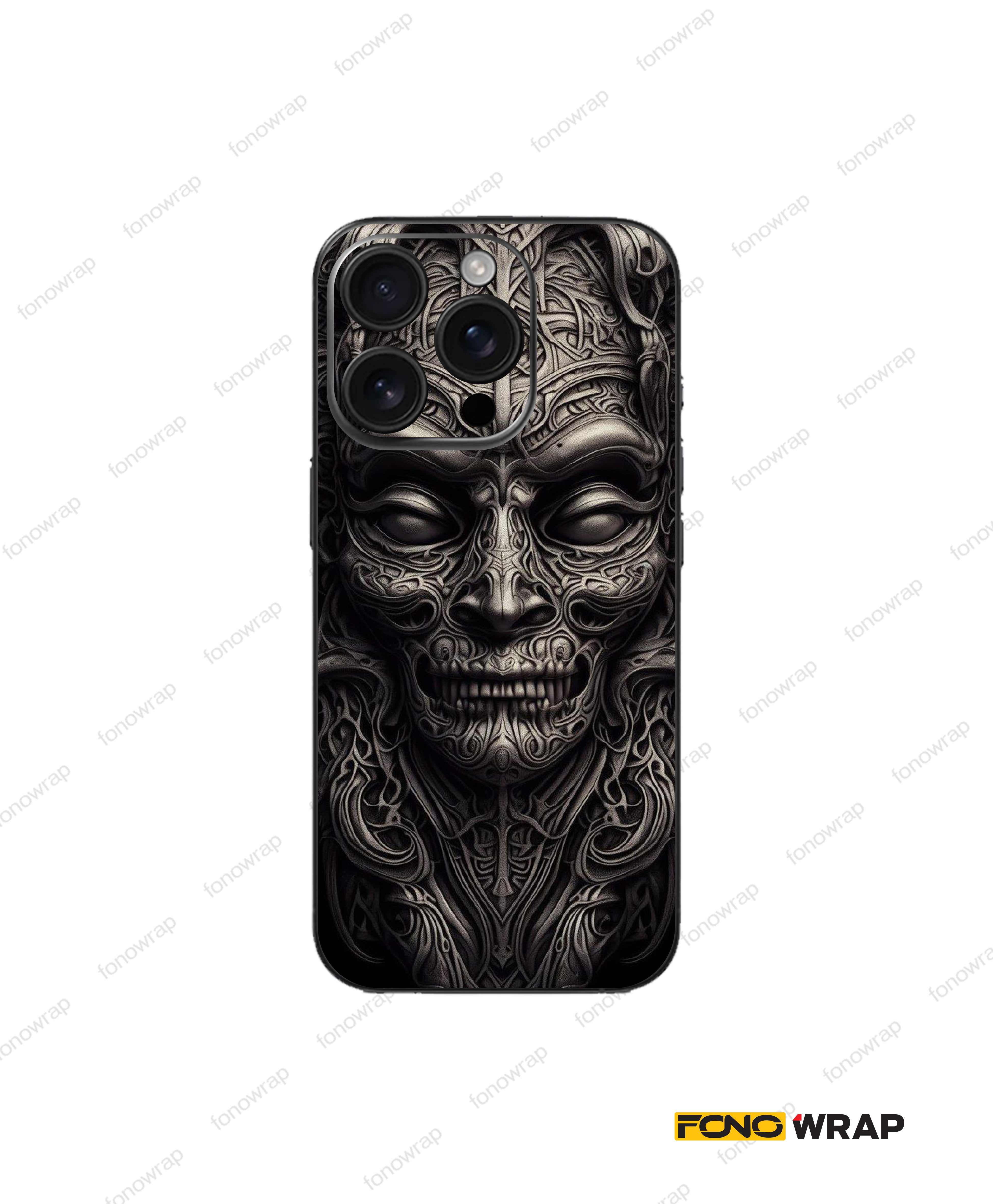 Dark Gothic Matte Mobile Skin