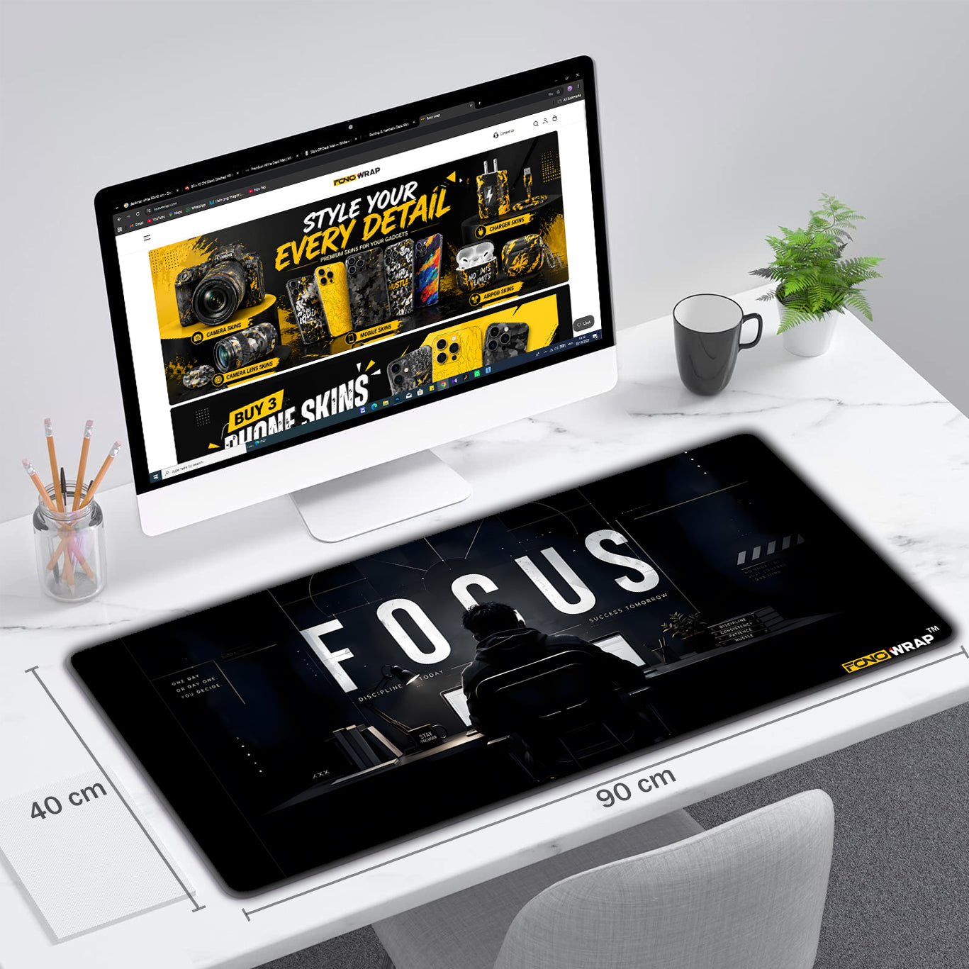 Focus Desk Mat