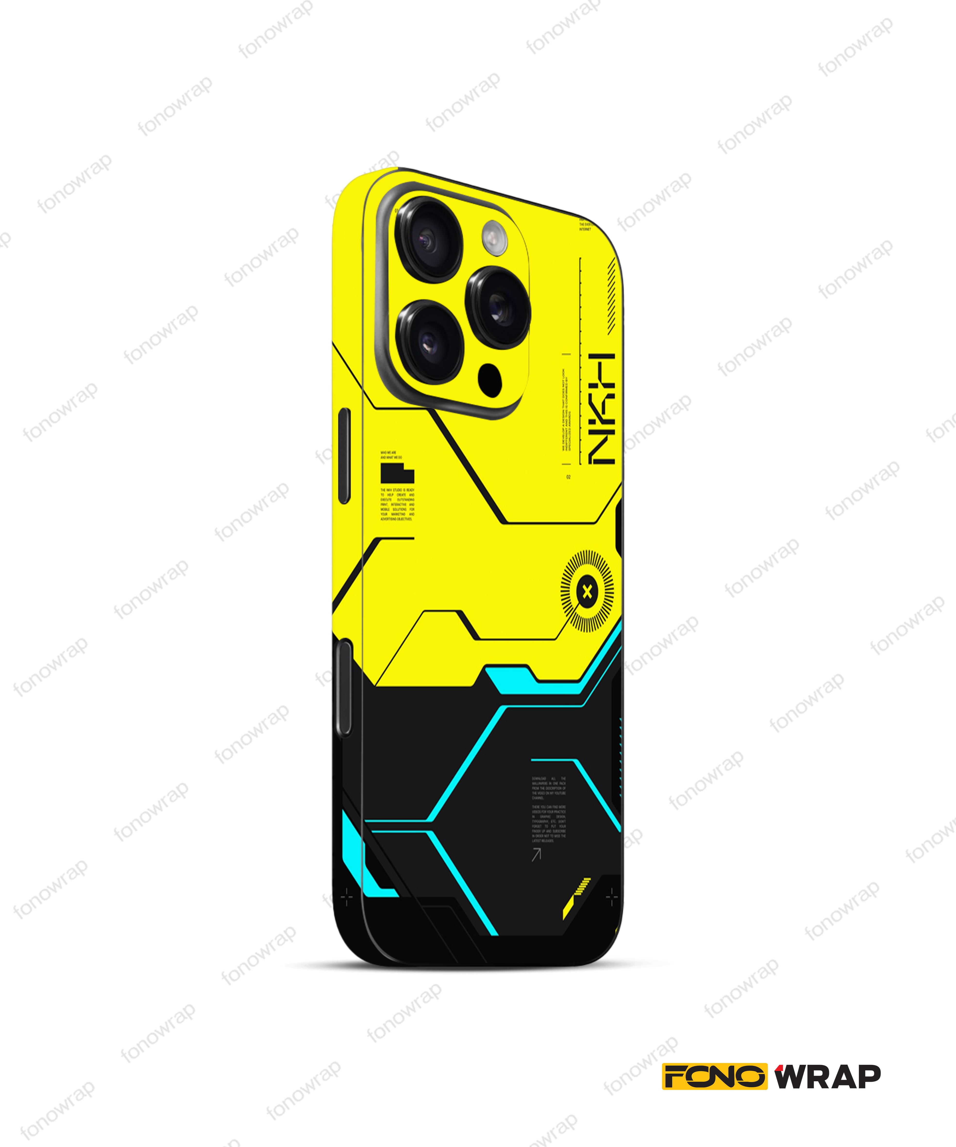 Cyberpunk V1 3D Embossed Mobile Skin