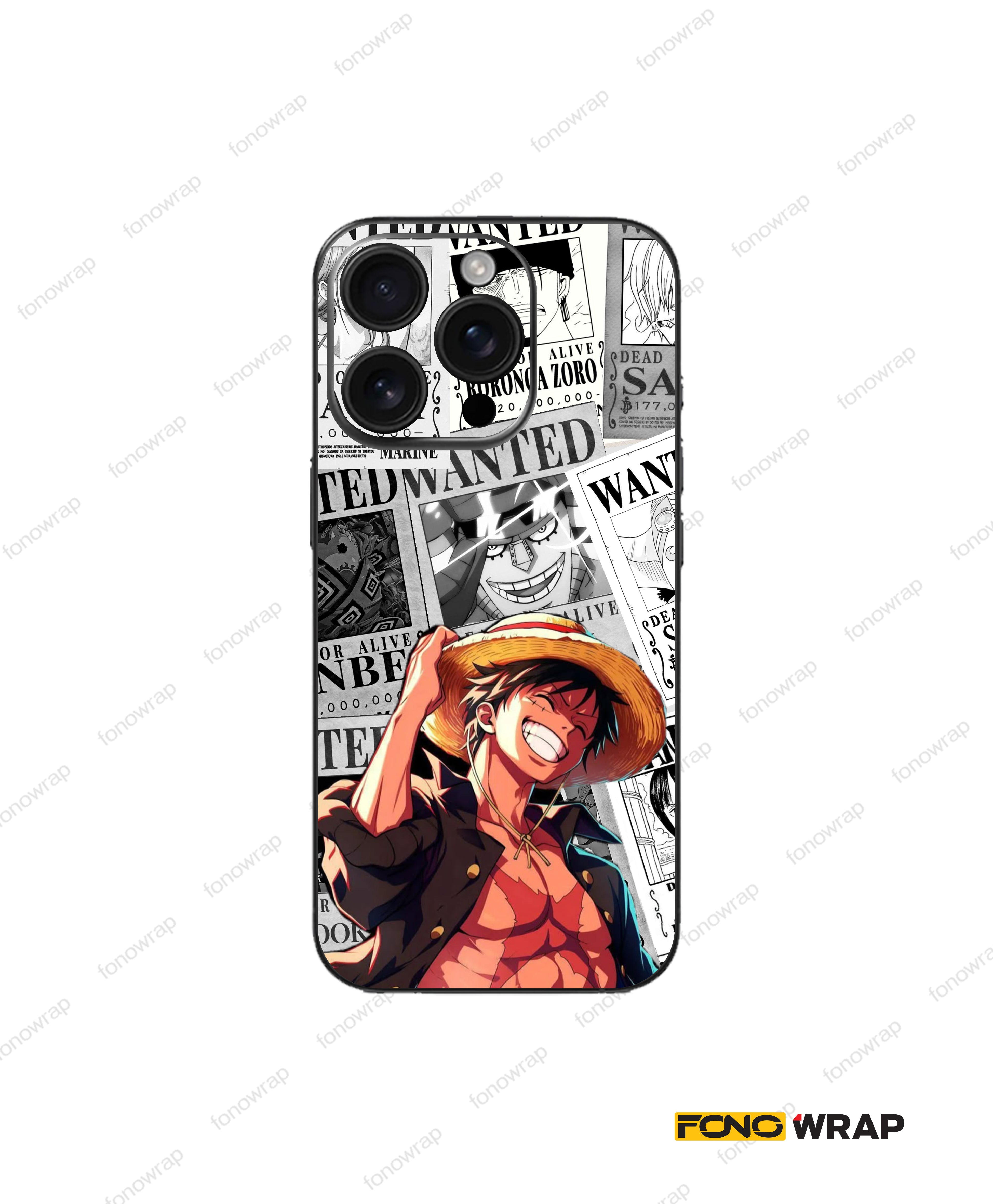 OP Luffy Matte Mobile Skin