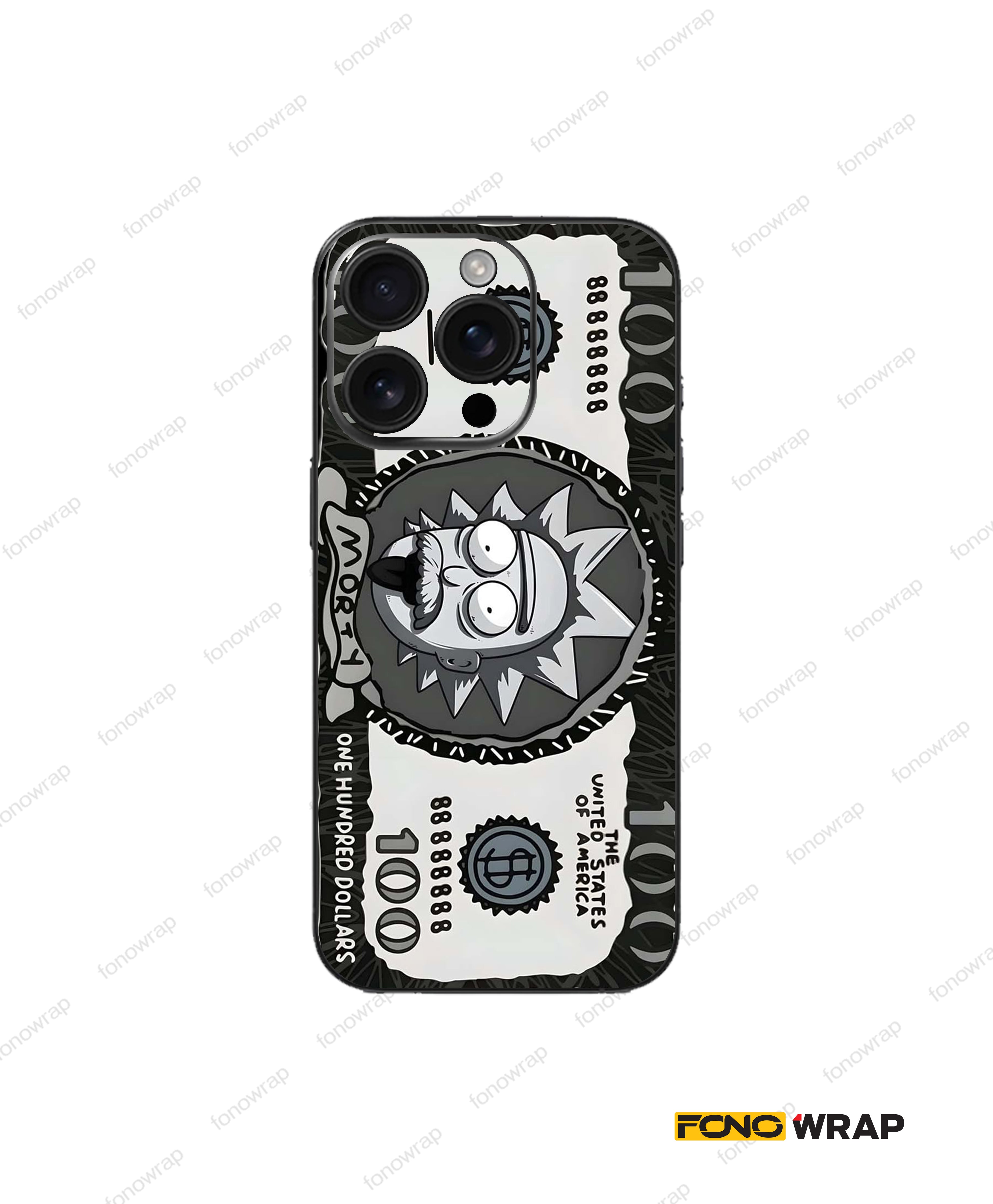 Rick and Morty Matte Mobile Skin