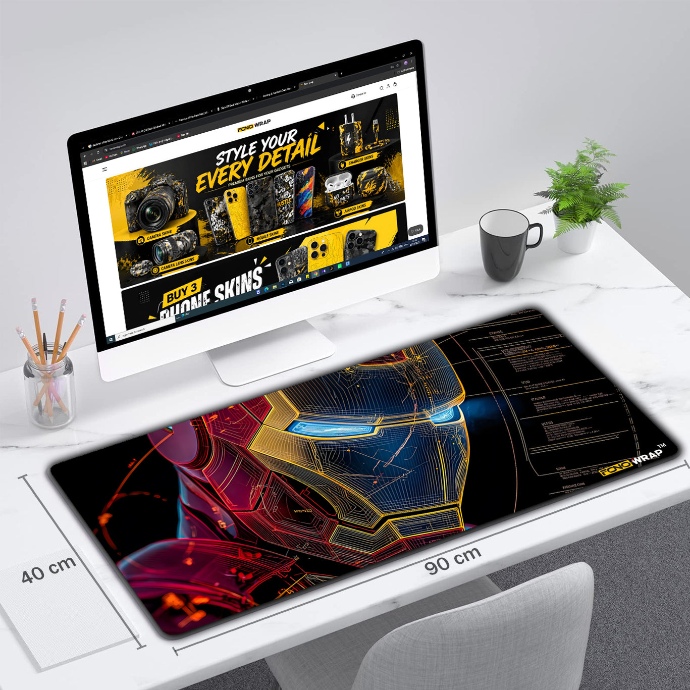 Ironman Desk Mat
