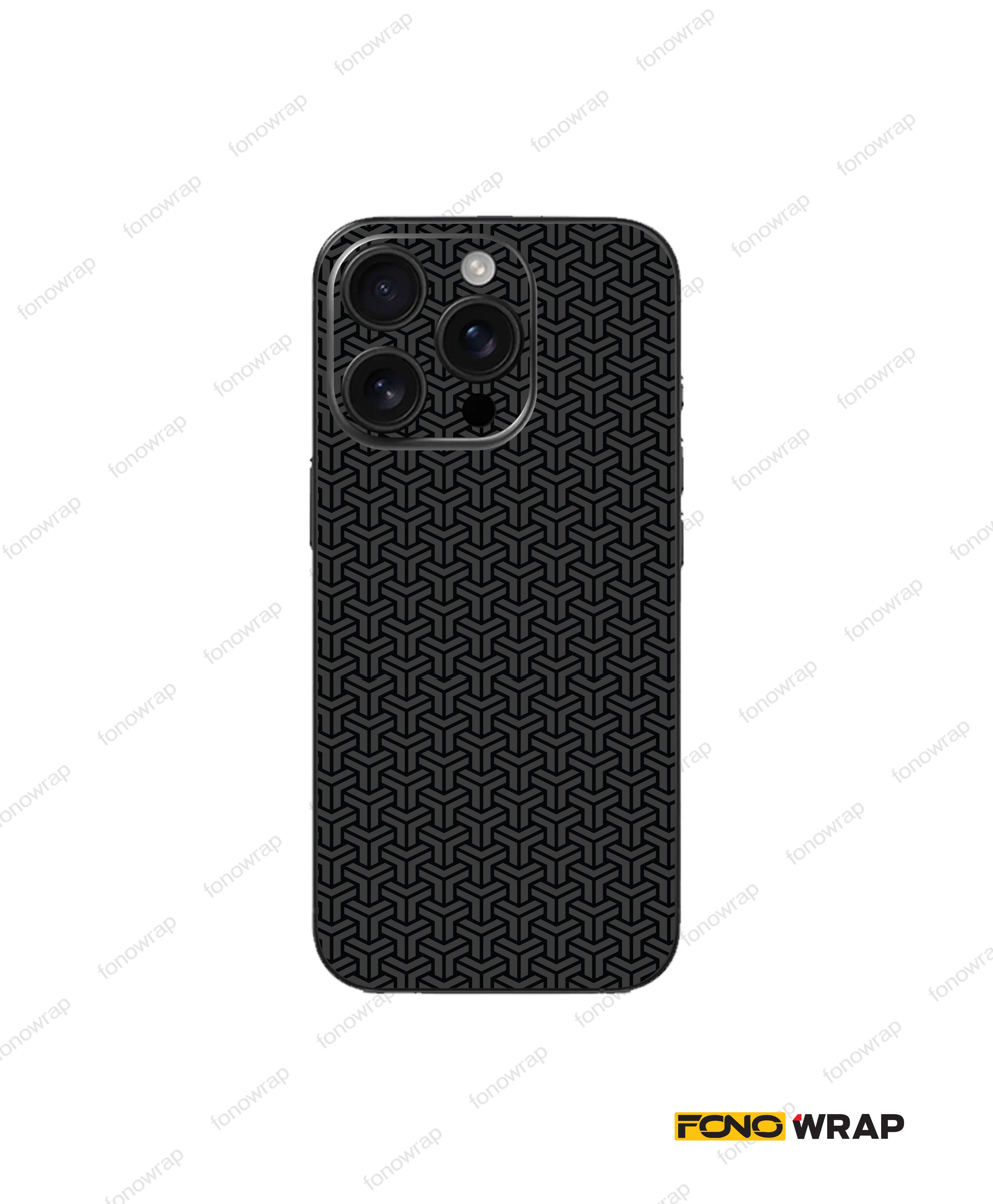 Grey Ethnic Art Matte Mobile Skin