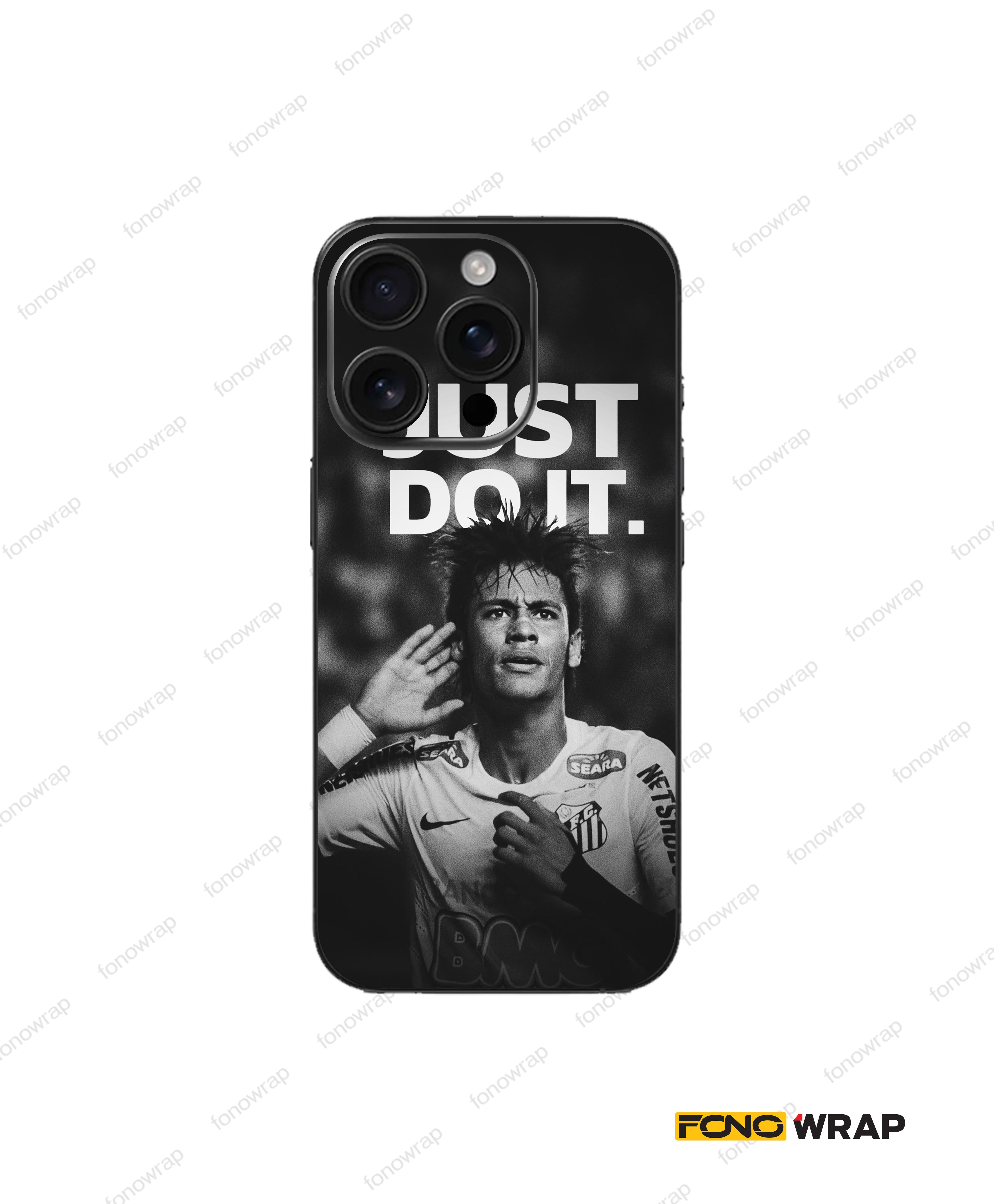Neymar Blackish Matte Mobile Skin