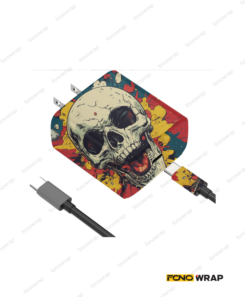 Skull Art Charger Skin