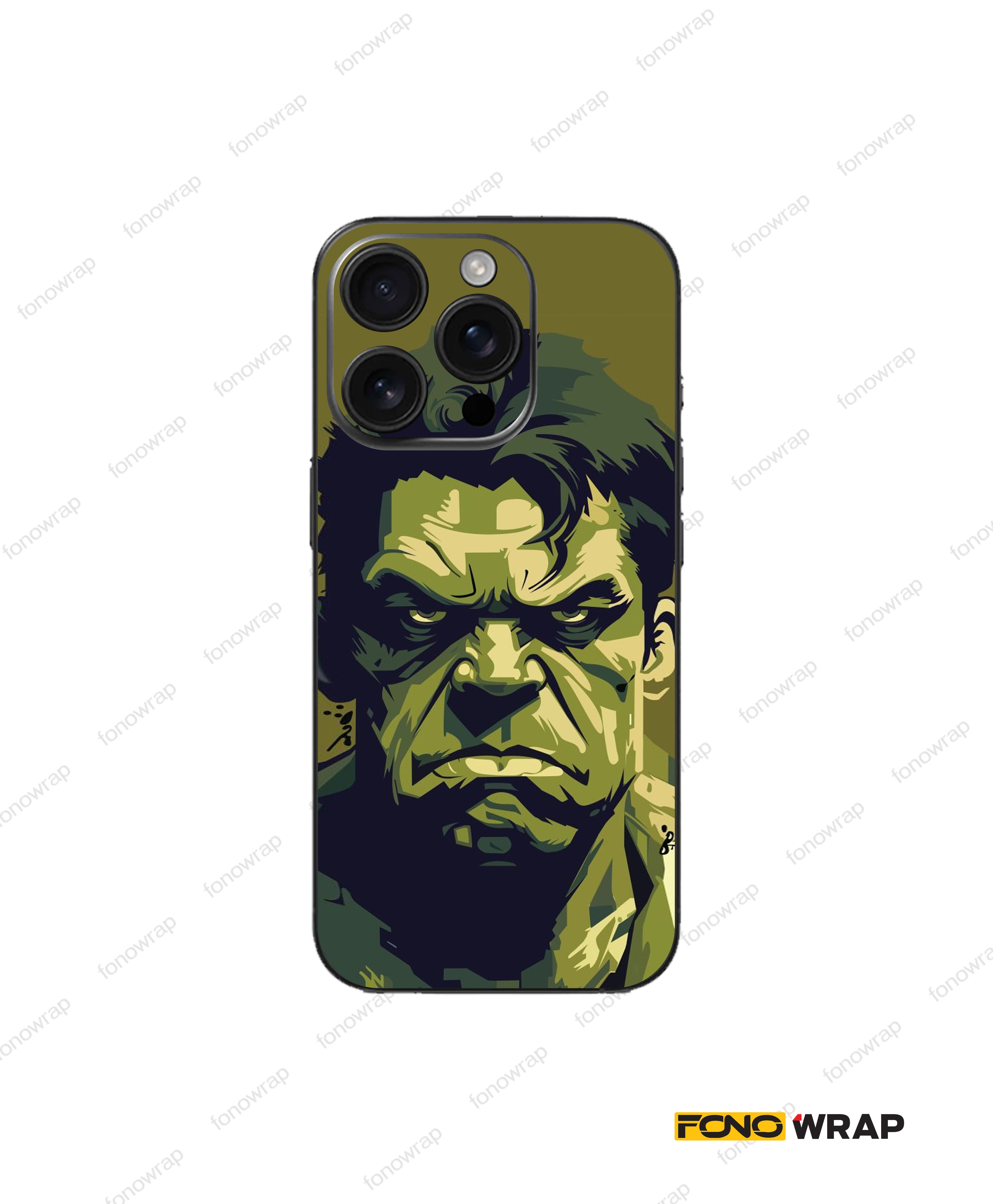 Comic Hulk Matte Mobile Skin