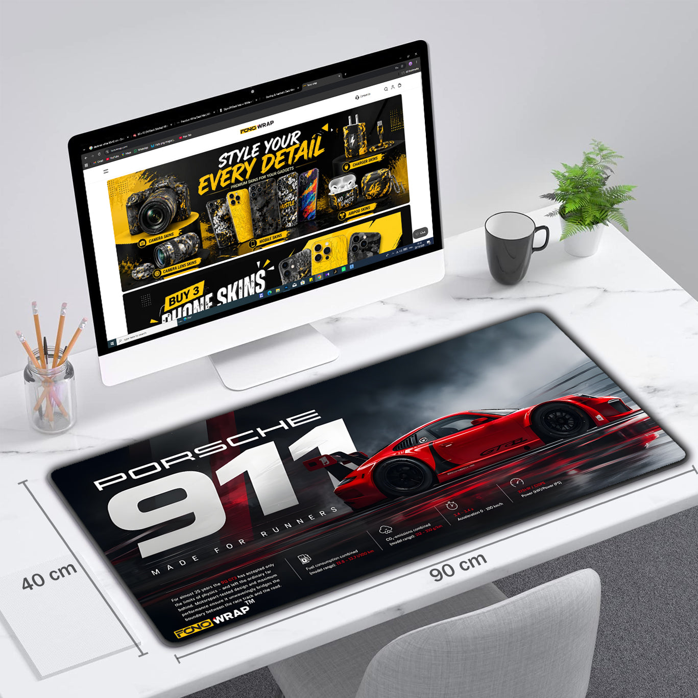 Porsche Desk Mat