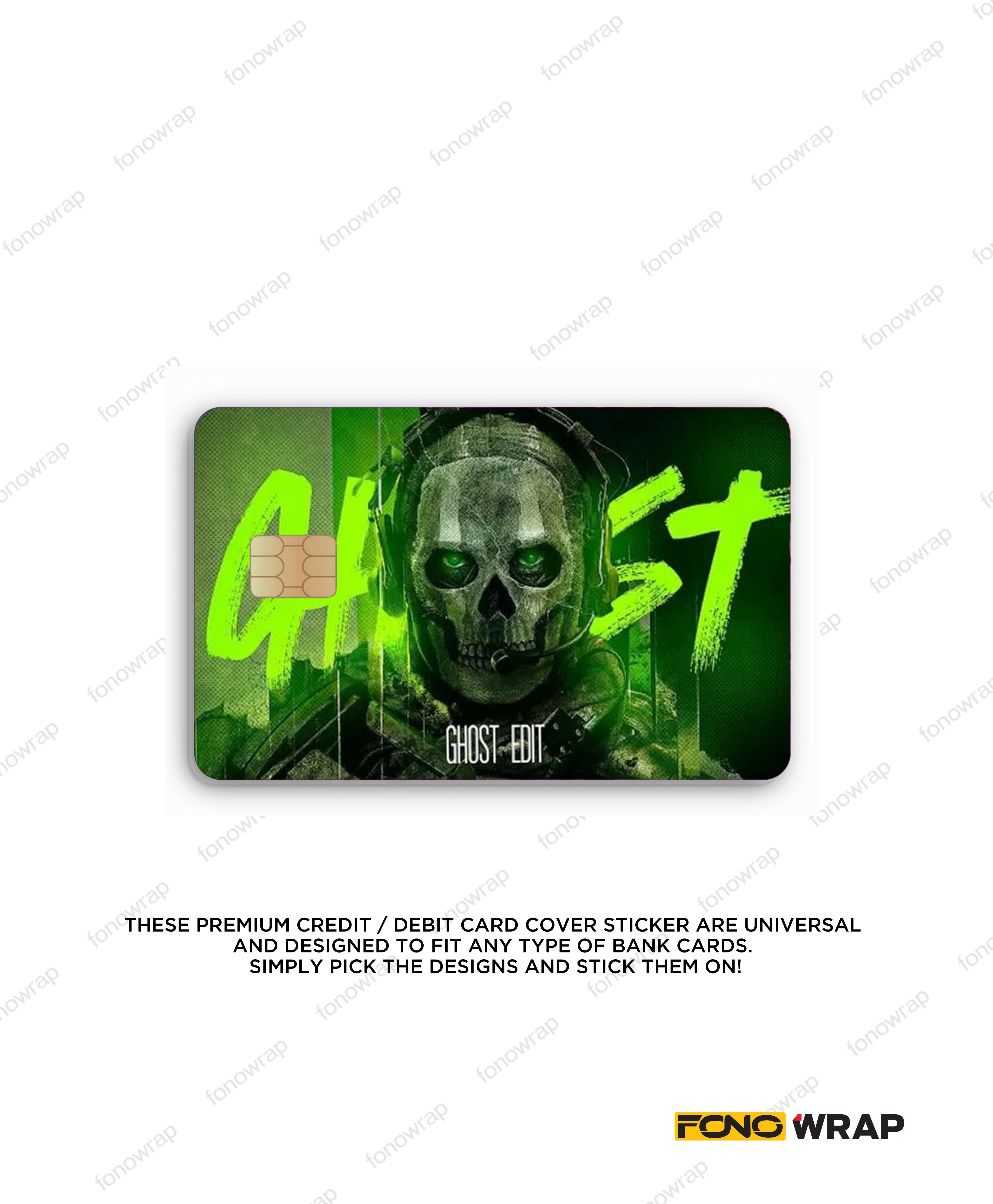 Ghost ATM Card Skin