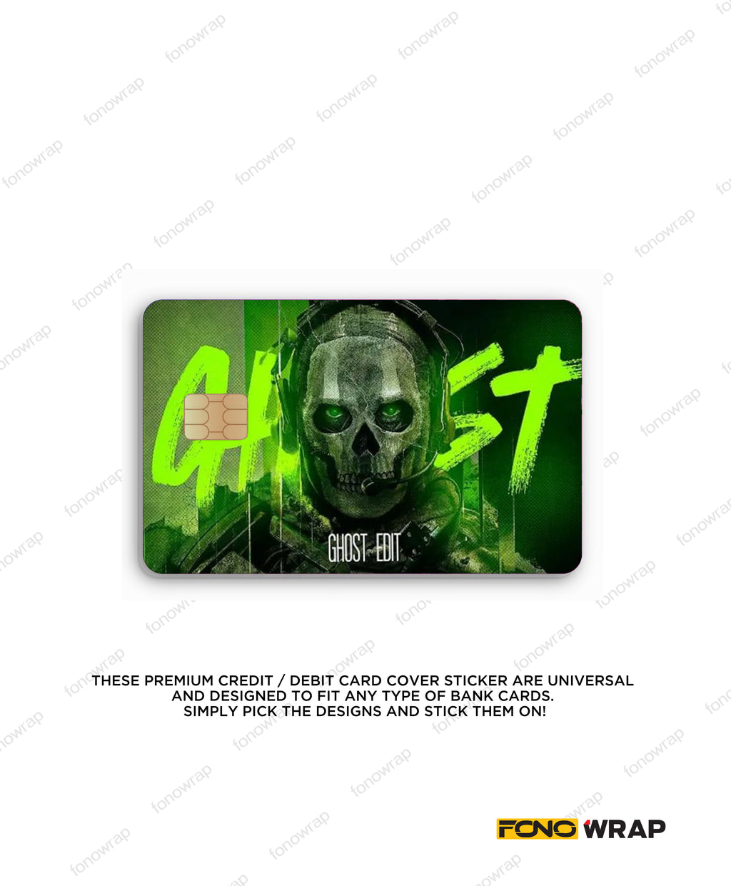 Ghost ATM Card Skin