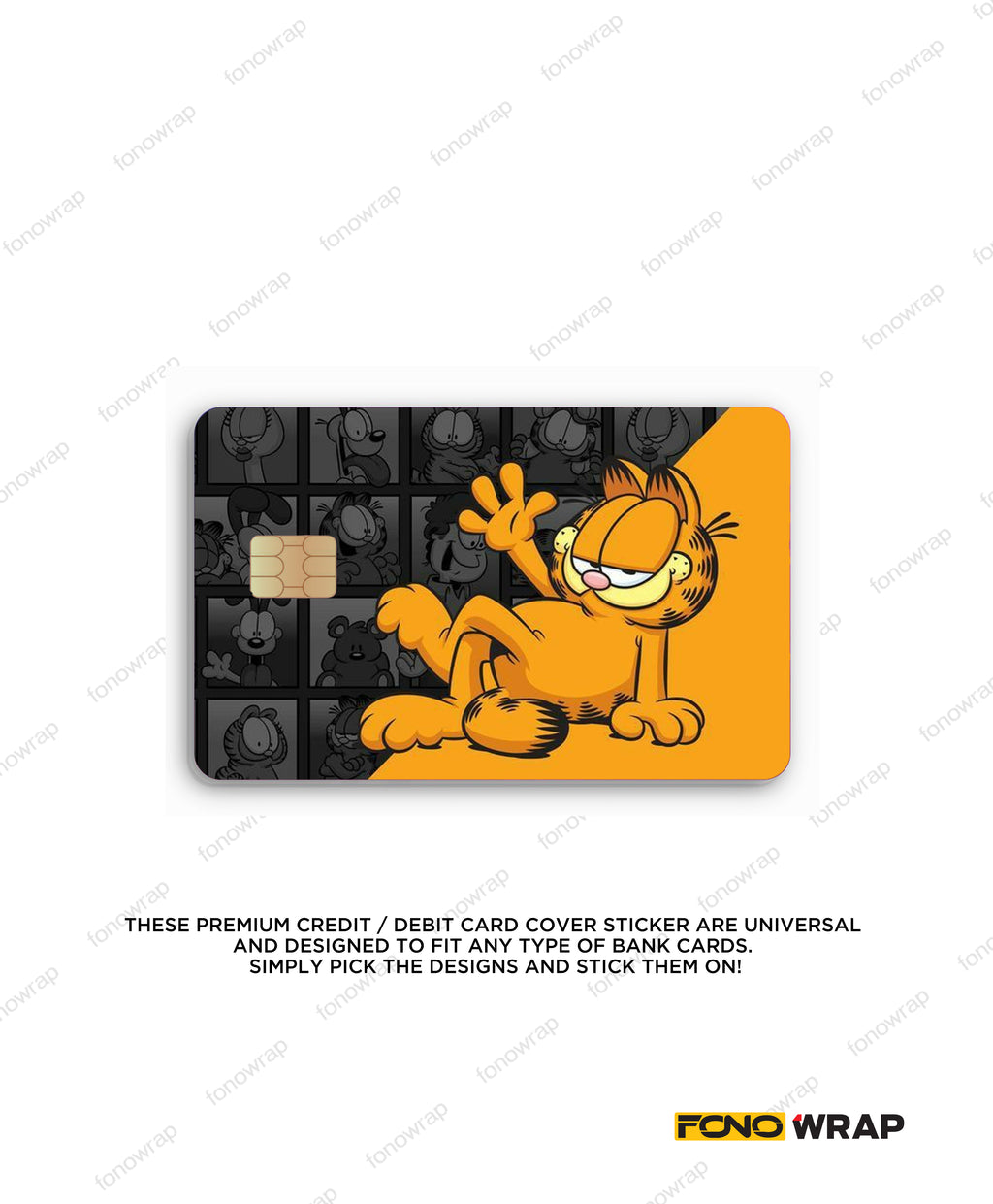 Lazy Cat ATM Card Skin