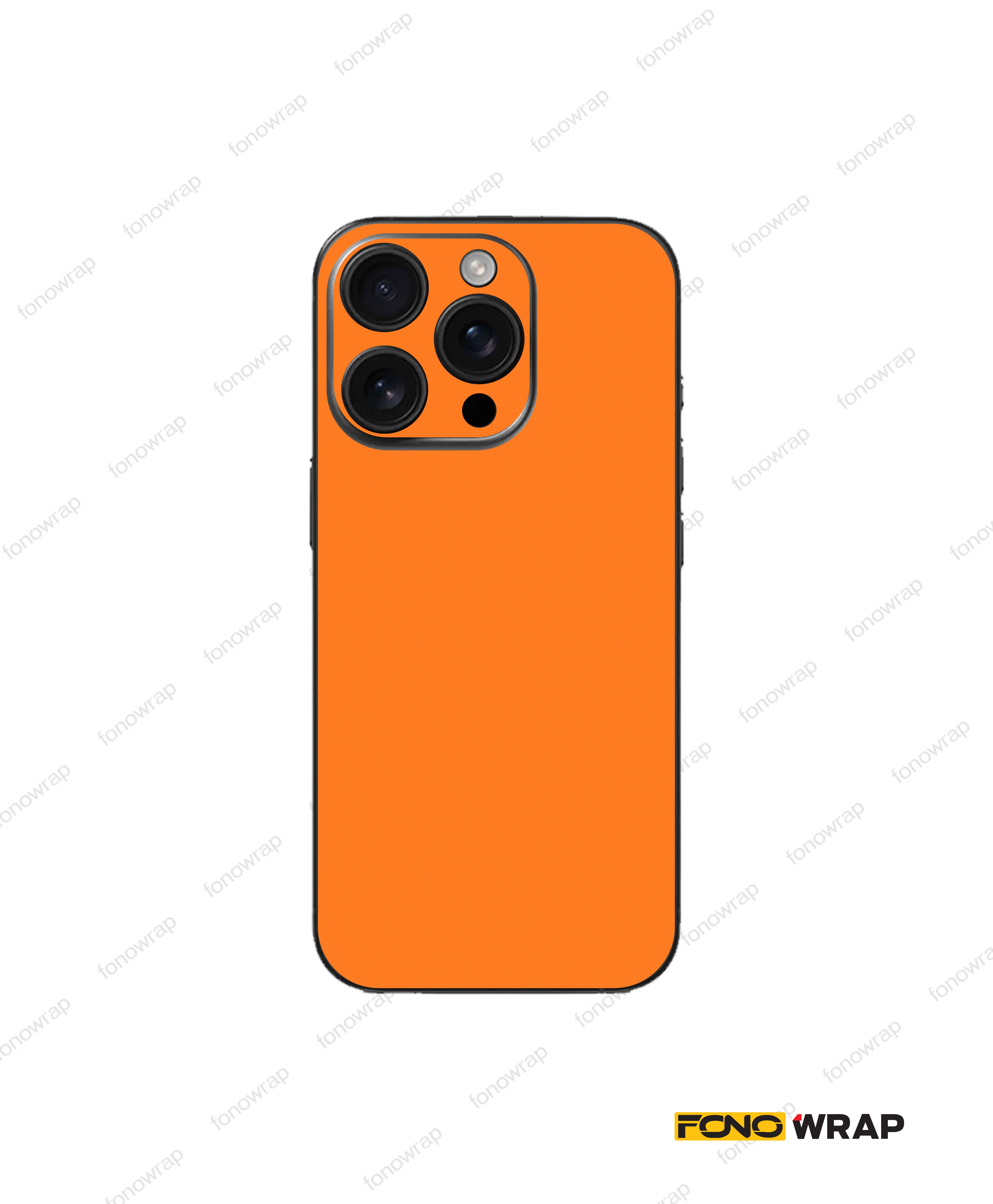 Cosmic Orange Matte Mobile Skin