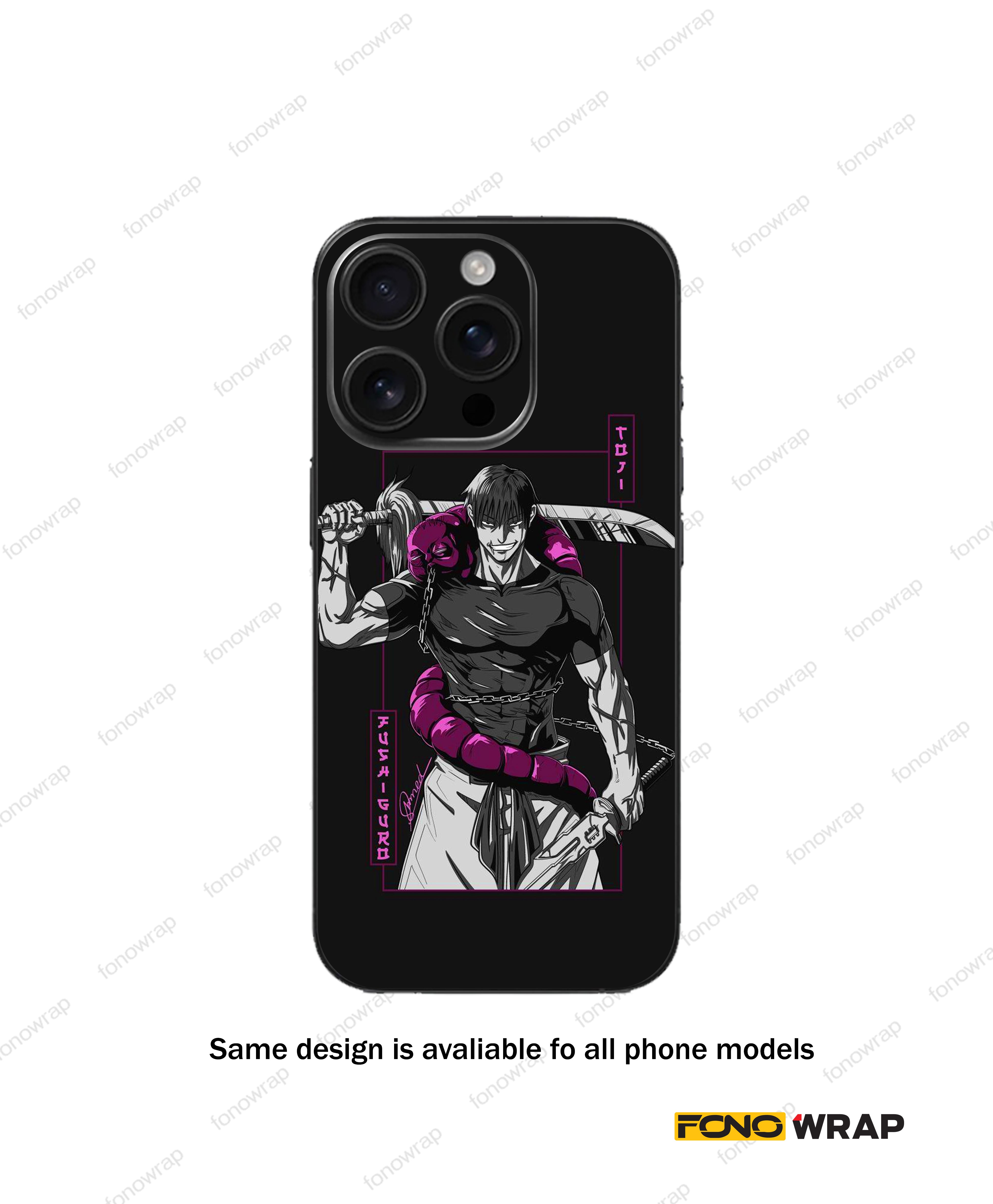 Toji Matte Mobile Skin