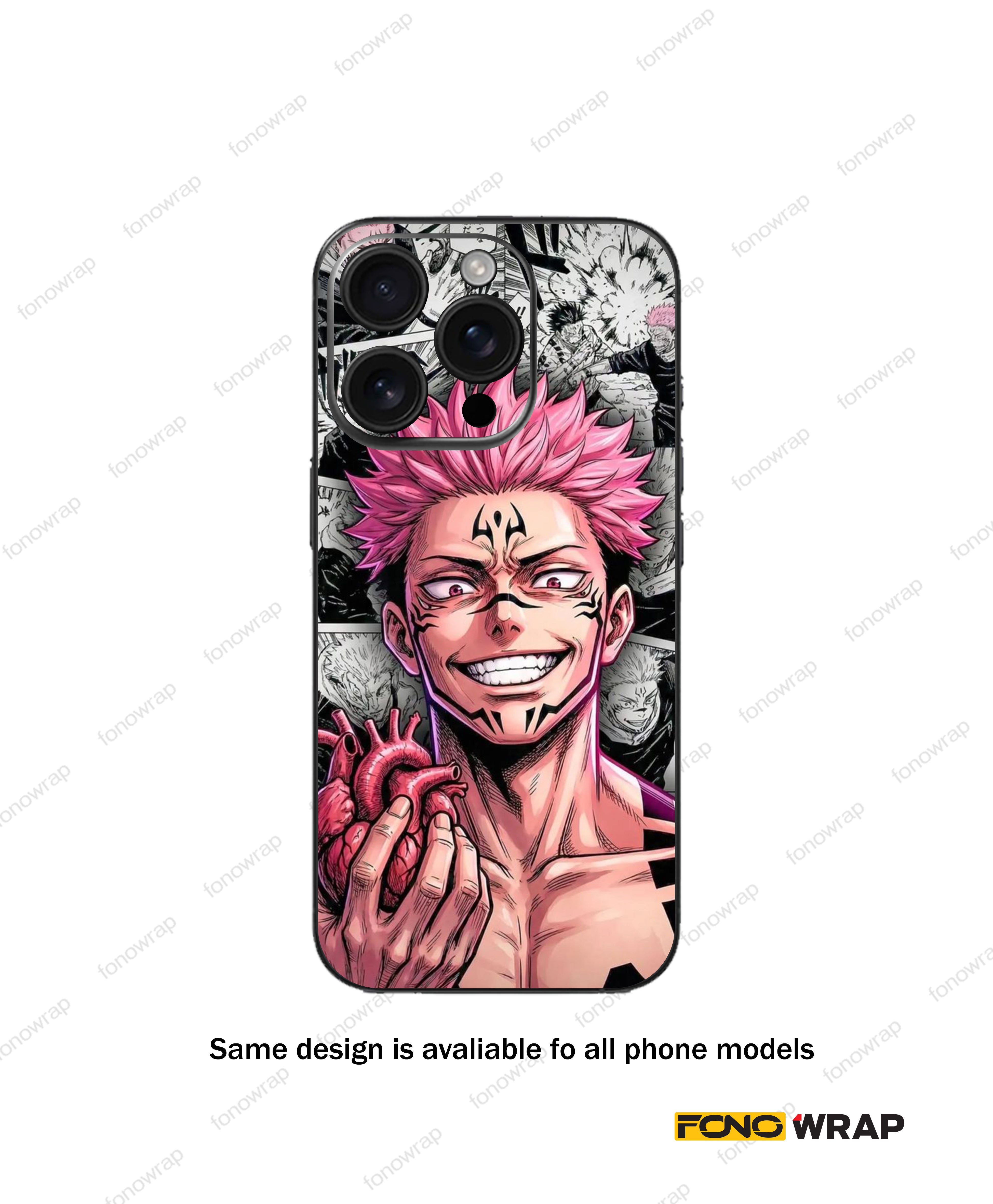 Sukuna  Matte Mobile Skin