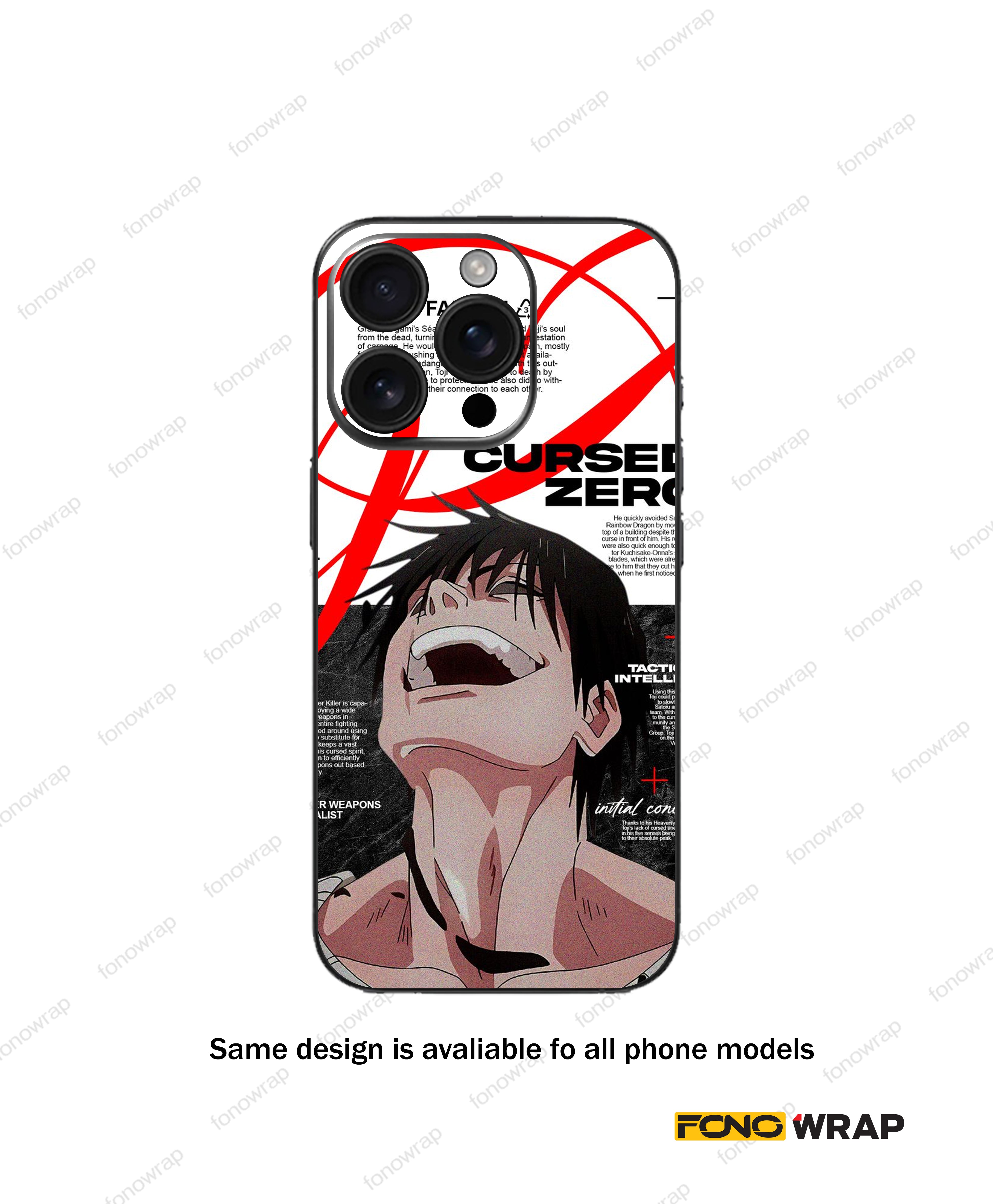 Kaisen 1 Matte Mobile Skin