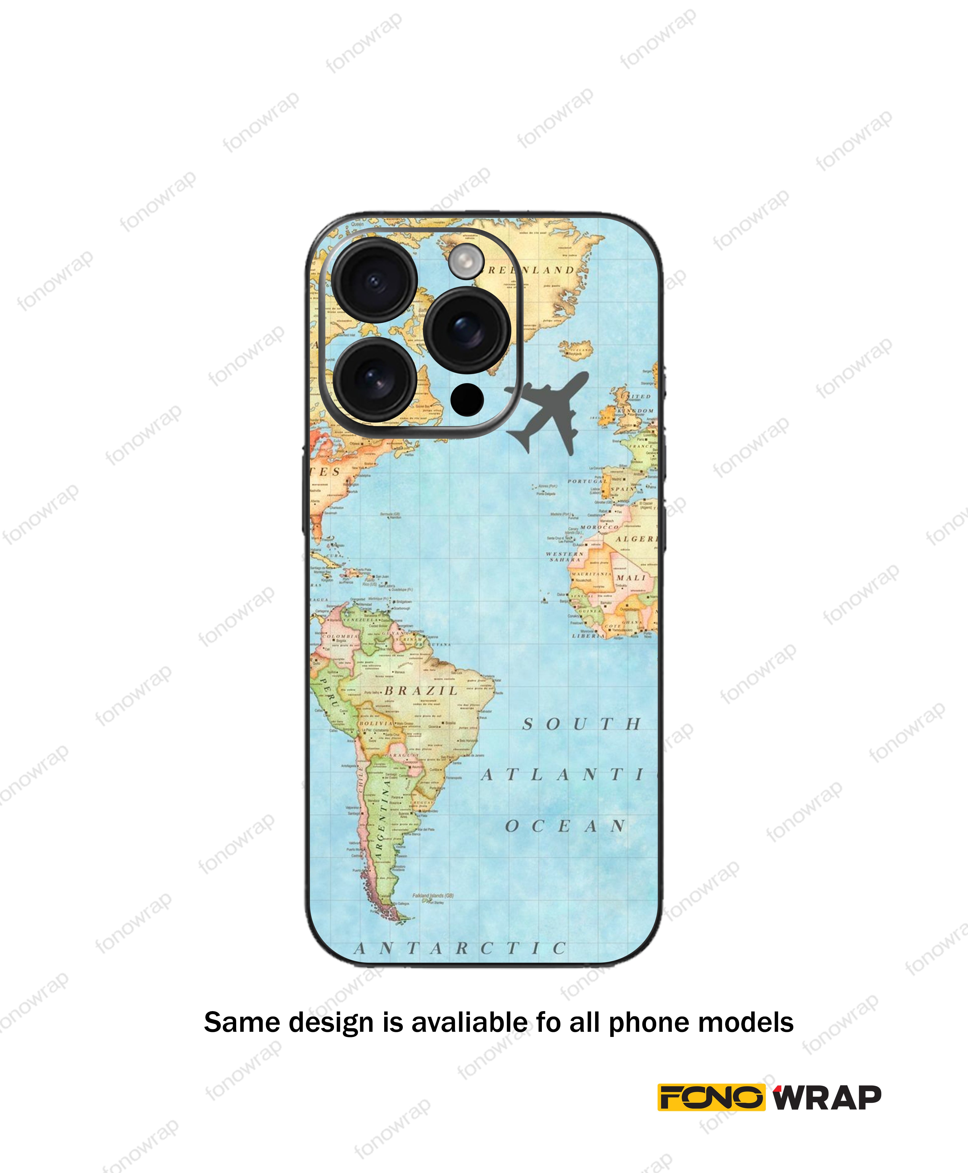 Travel Matte Mobile Skin