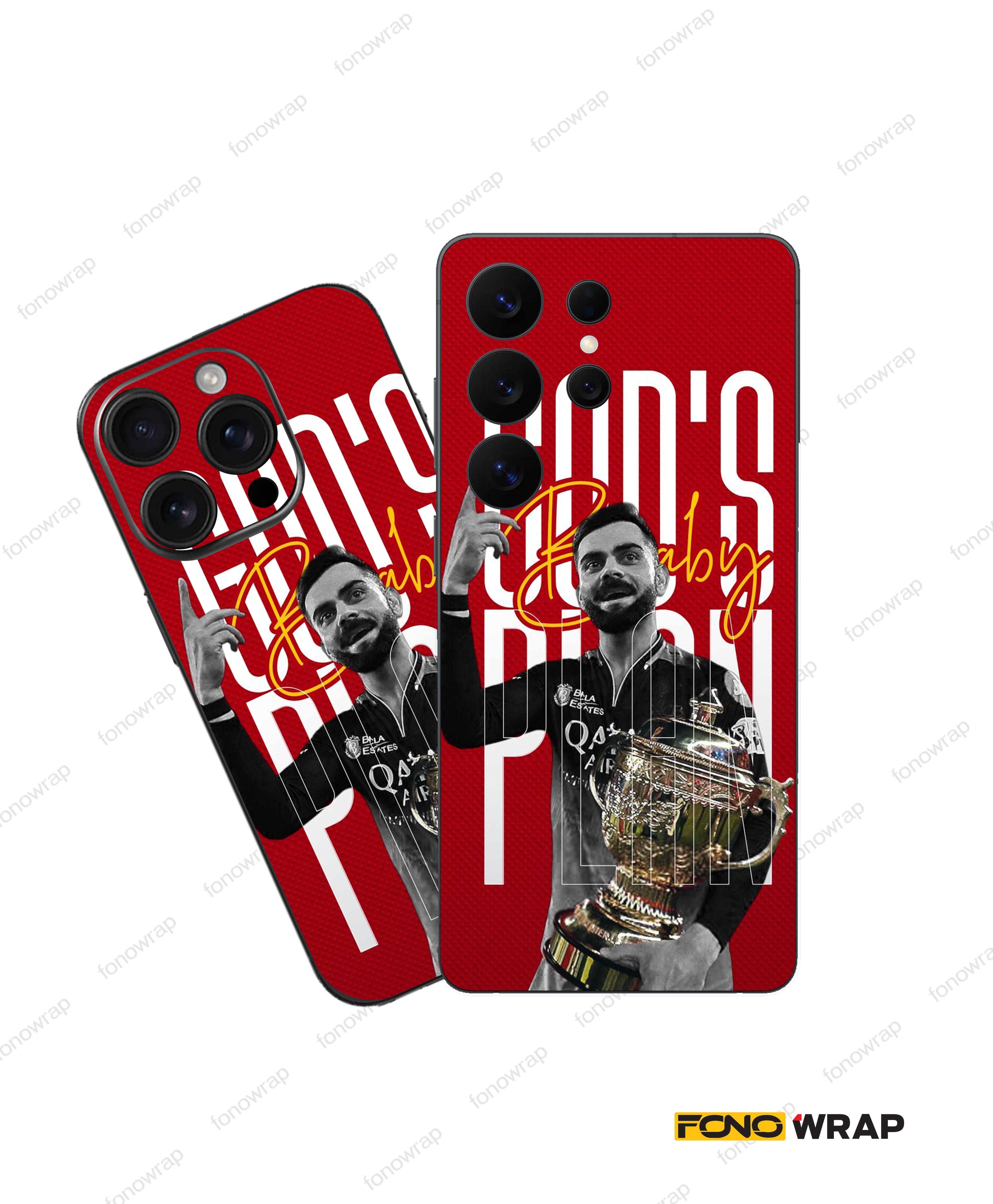 virat  Matte Mobile Skin