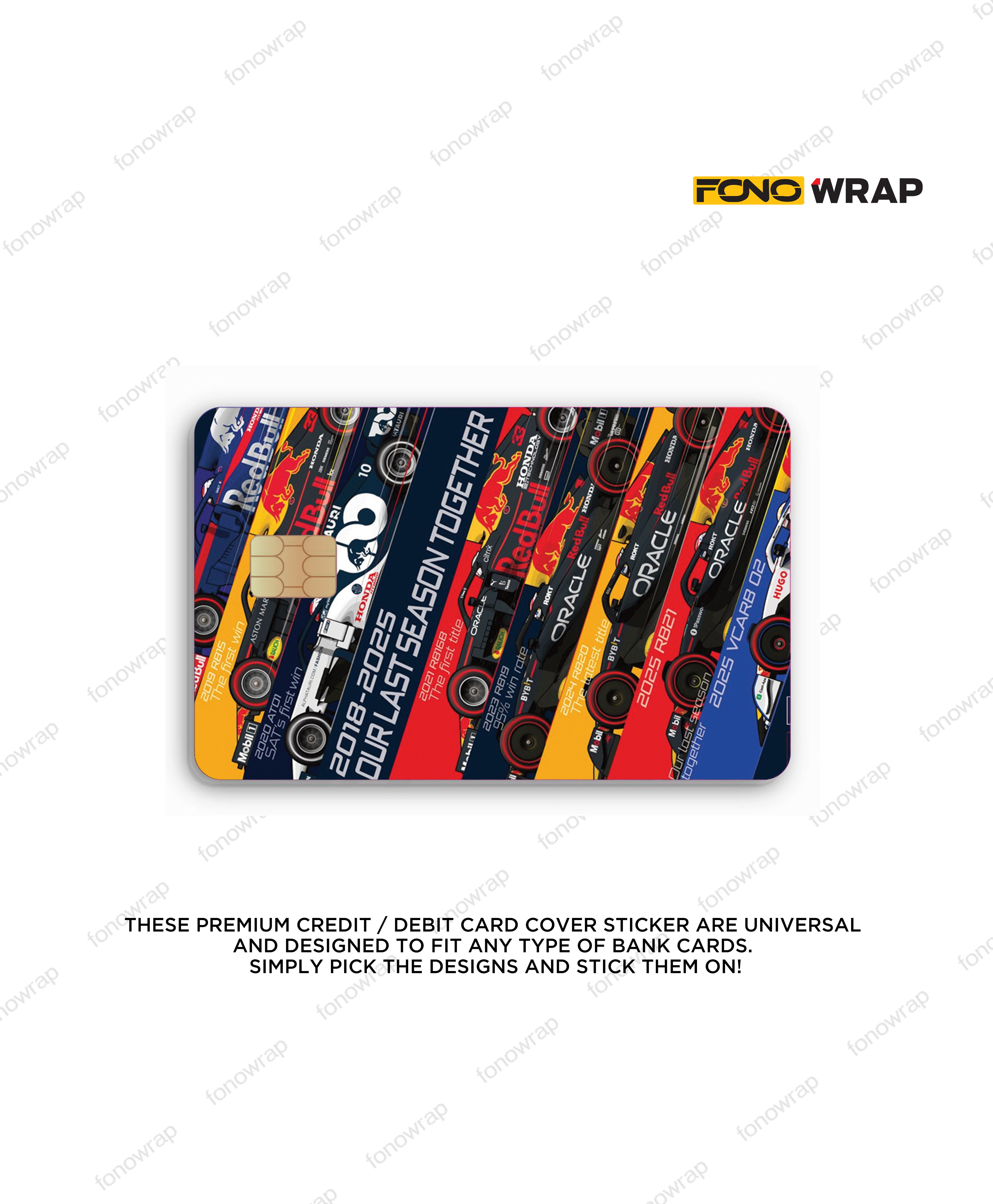 Formula 1 ATM Card Skin